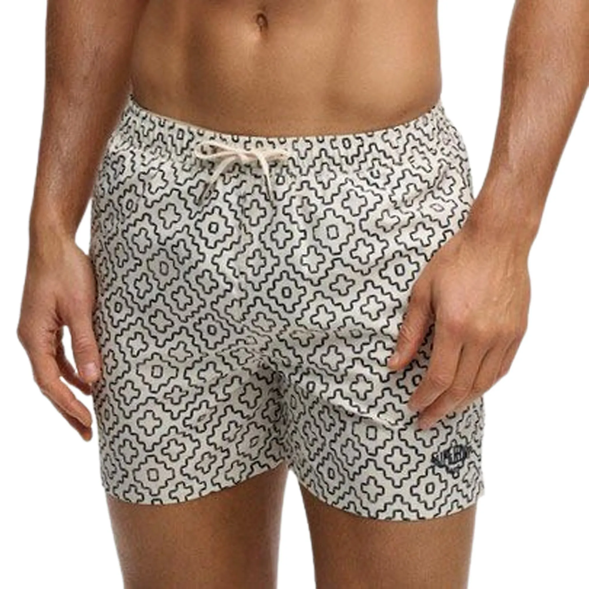 Superdry Premium Printed 15&quot; Zwemshort Heren