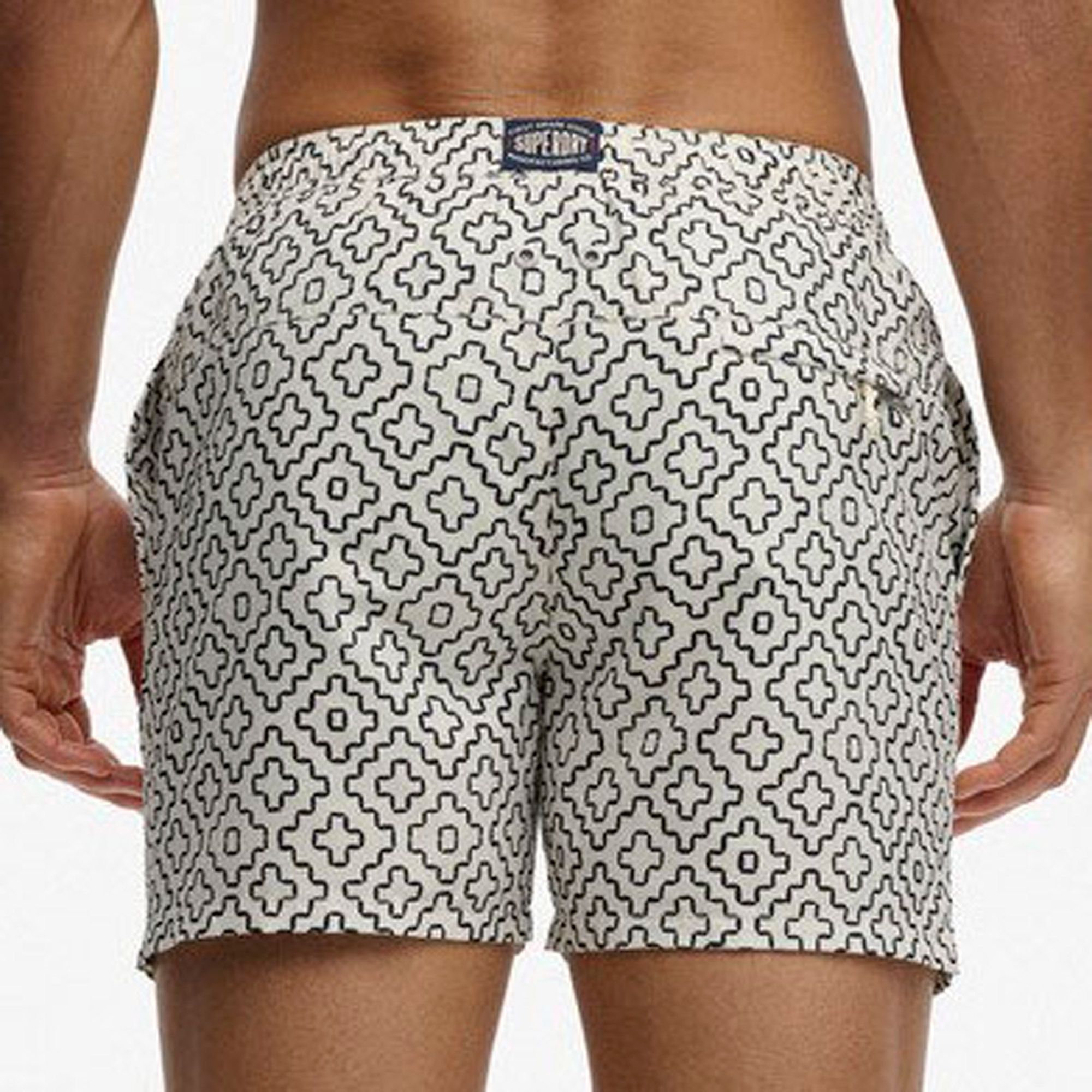 Superdry Premium Printed 15" Zwemshort Heren