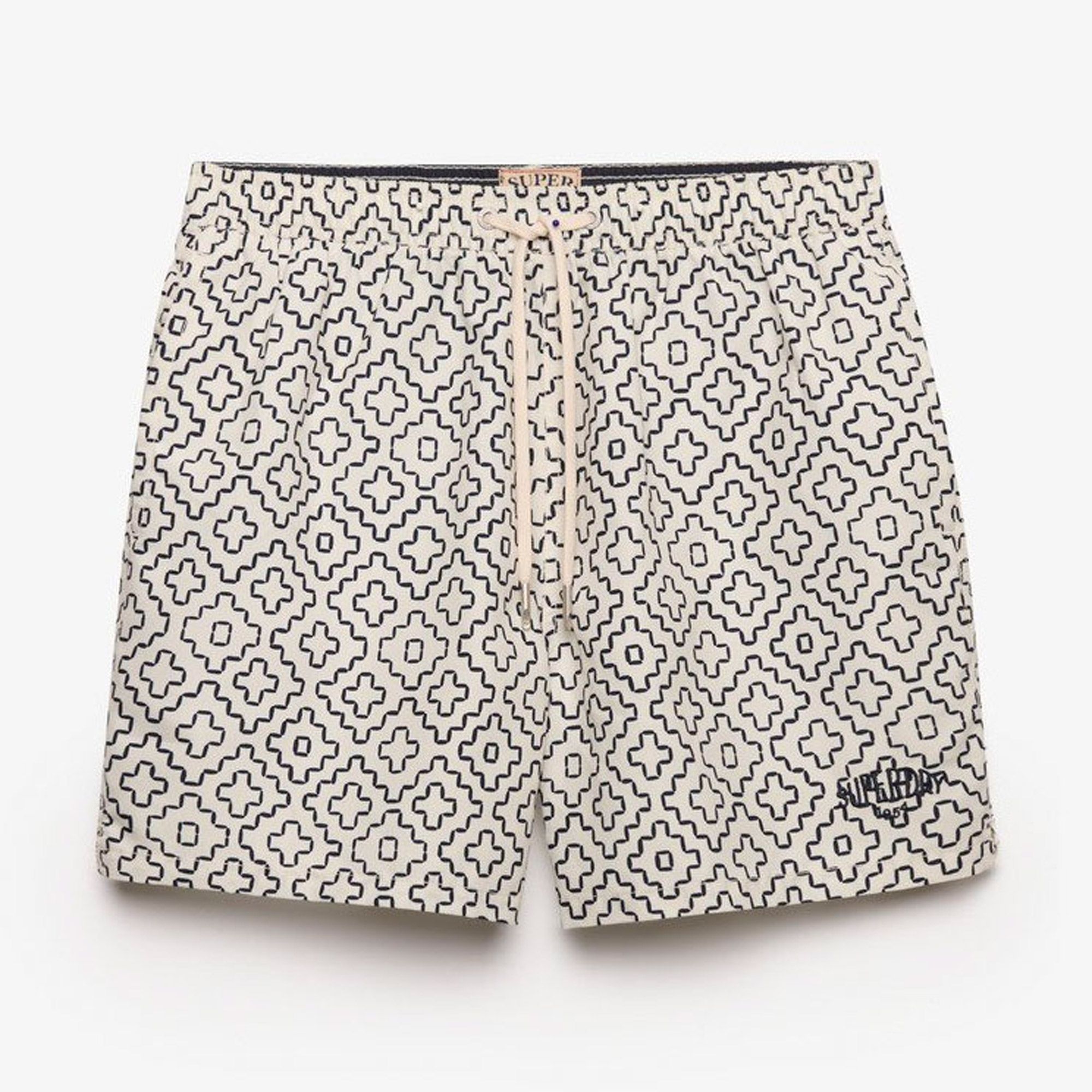 Superdry Premium Printed 15" Zwemshort Heren