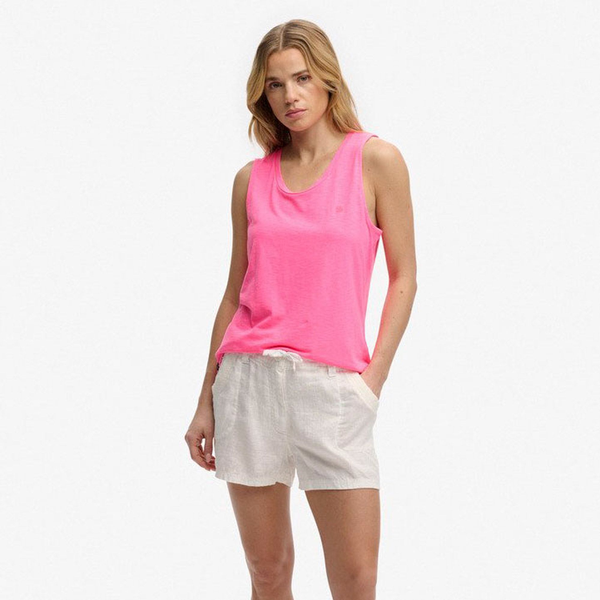 Superdry Scoop Neck Tanktop Dames