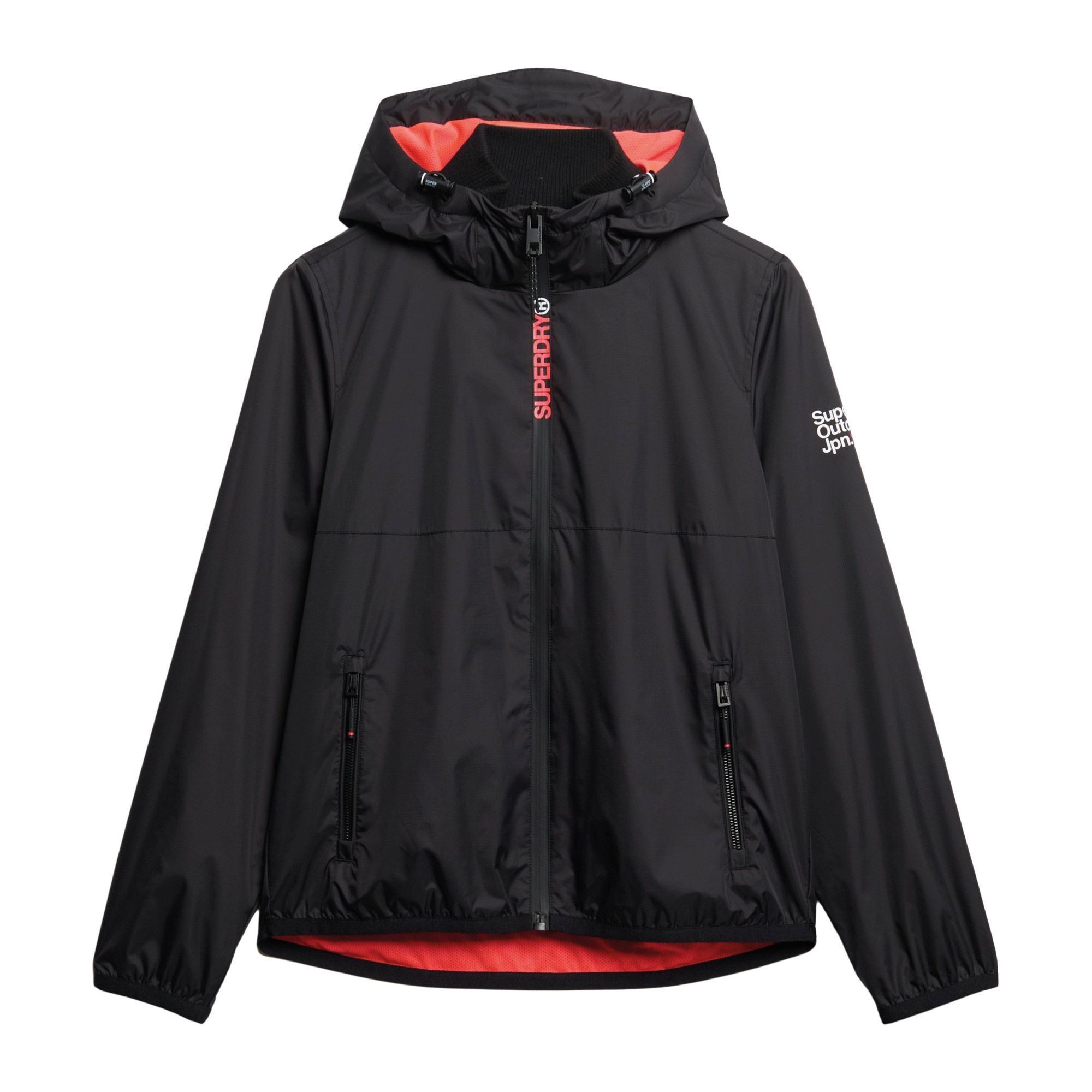 Superdry Hooded Logo Windbreaker Jas Dames