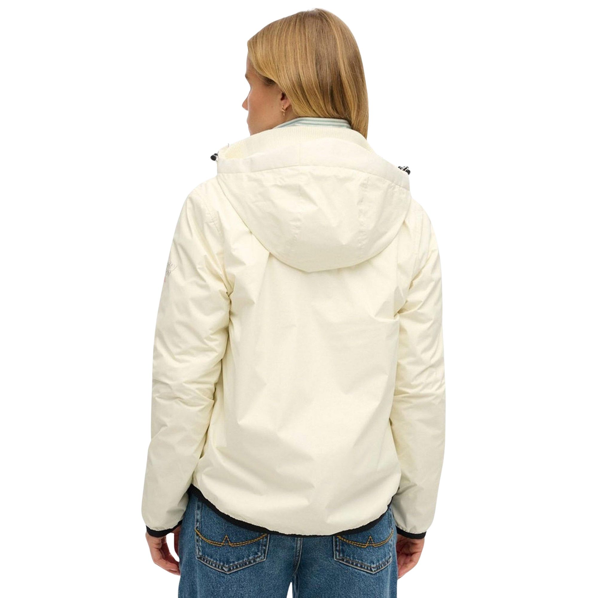 Superdry Hooded Logo Windbreaker Jas Dames