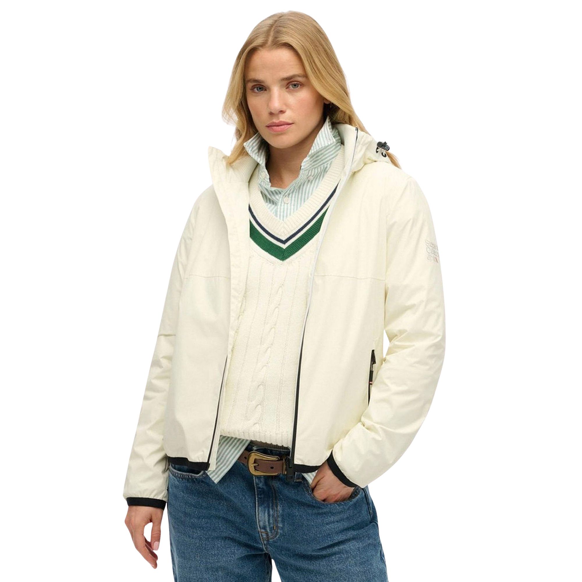 Superdry Hooded Logo Windbreaker Jas Dames