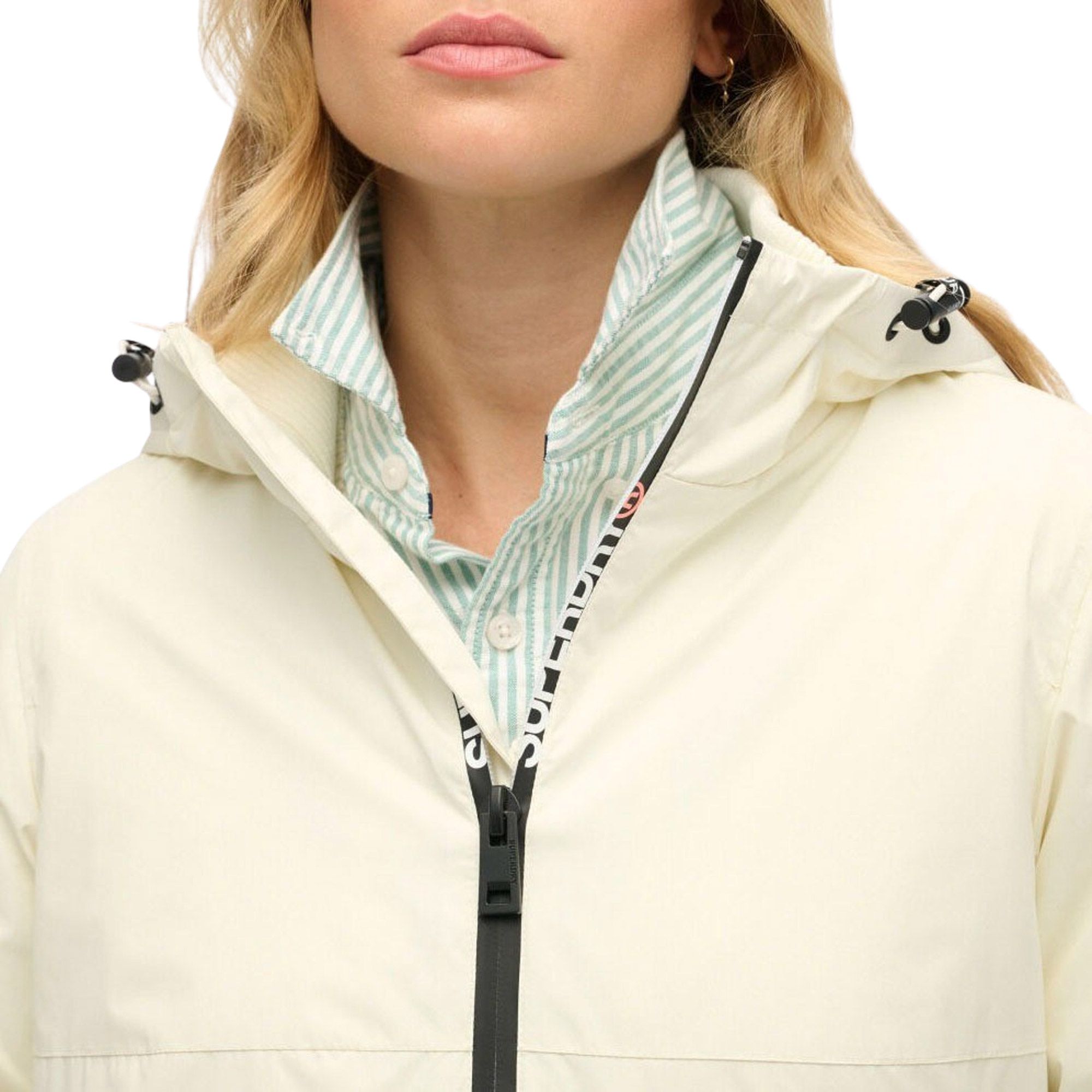 Superdry Hooded Logo Windbreaker Jas Dames