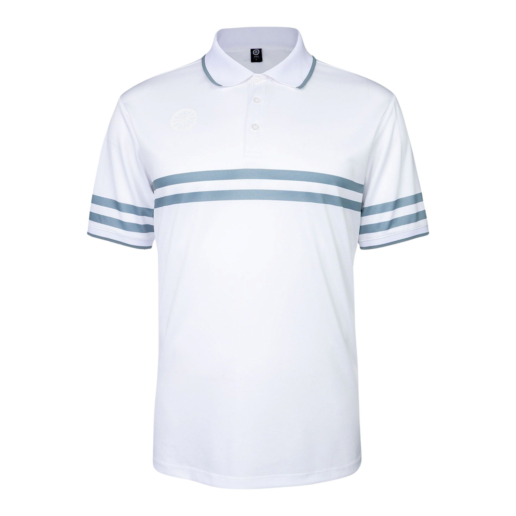 The Indian Maharadja Printed Stripe Polo Heren