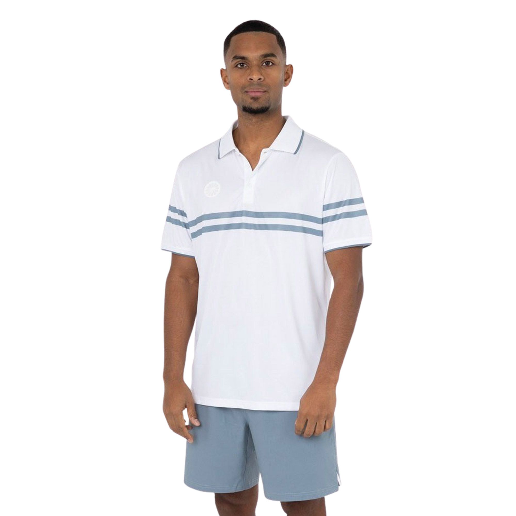 The Indian Maharadja Printed Stripe Polo Heren