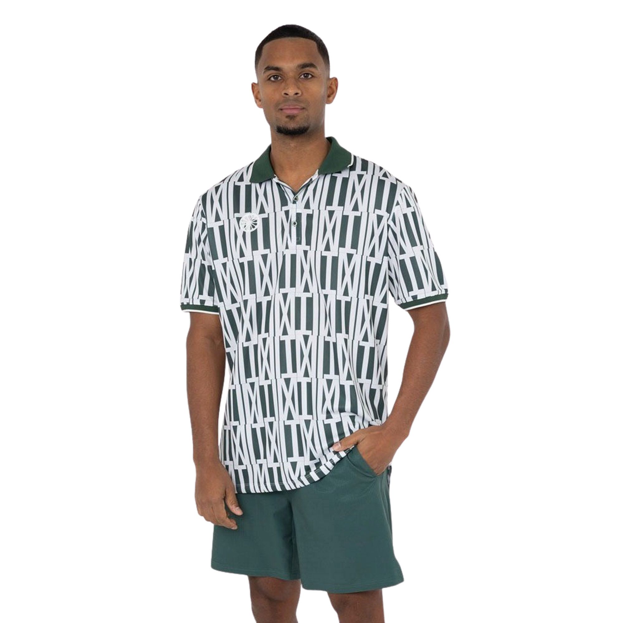 The Indian Maharadja Pique Printed Polo Heren