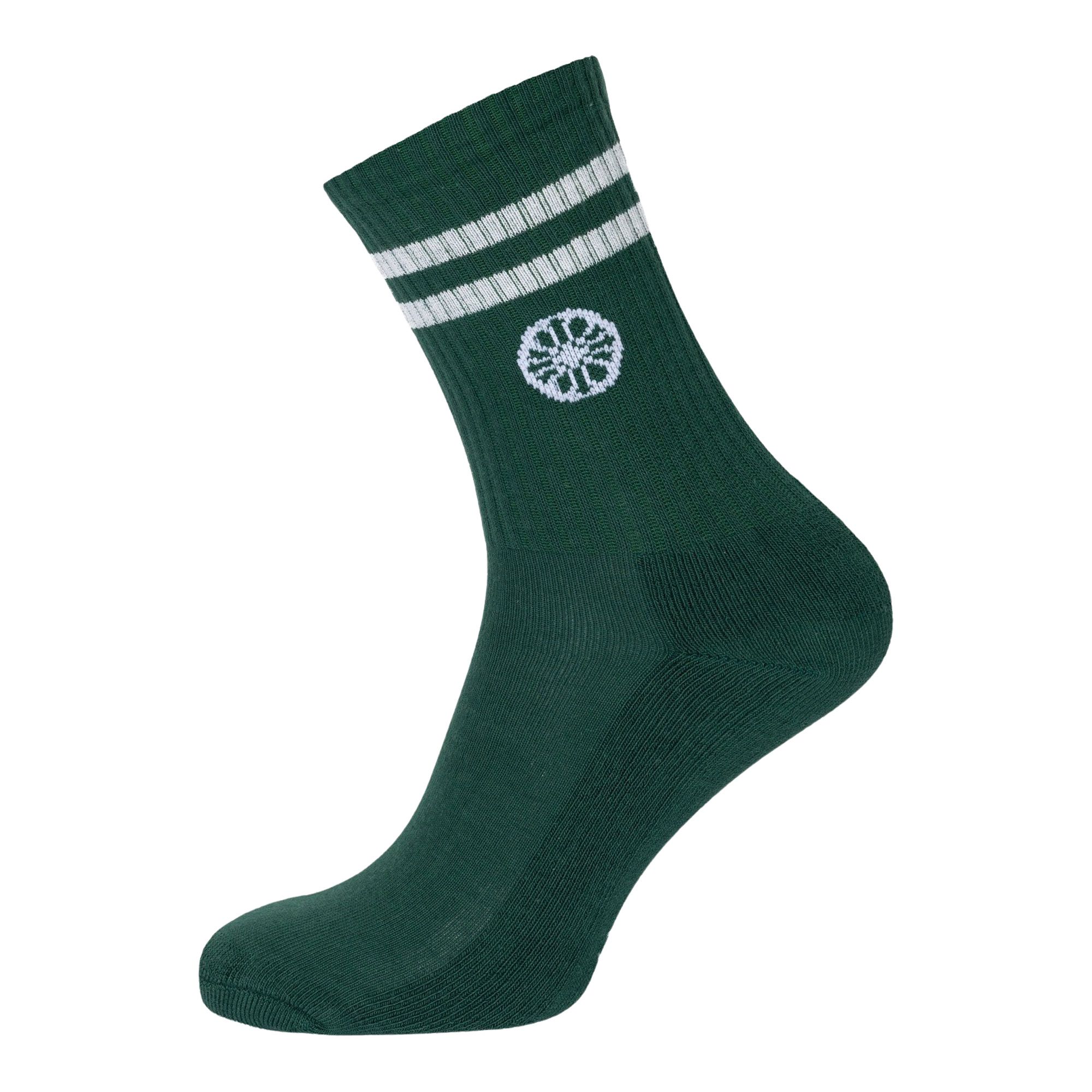 The Indian Maharadja Striped Crew Sokken Senior