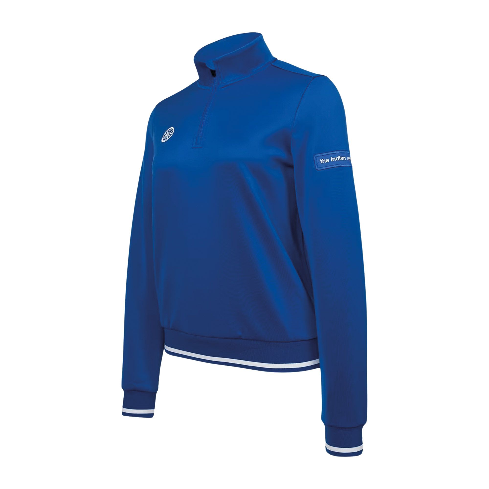 The Indian Maharadja Club Half-Zip Sweater Dames