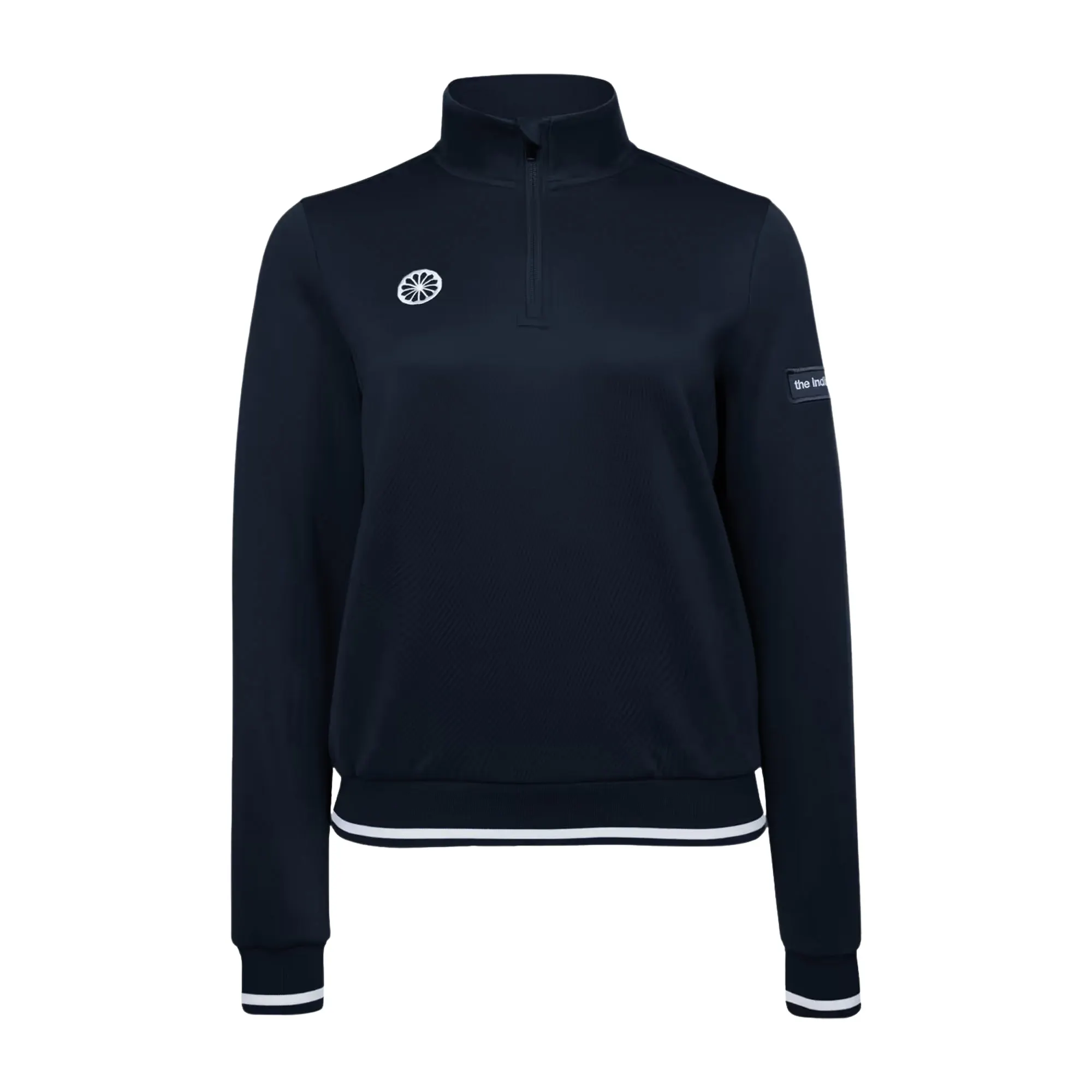 The Indian Maharadja Club Half-Zip Sweater Dames