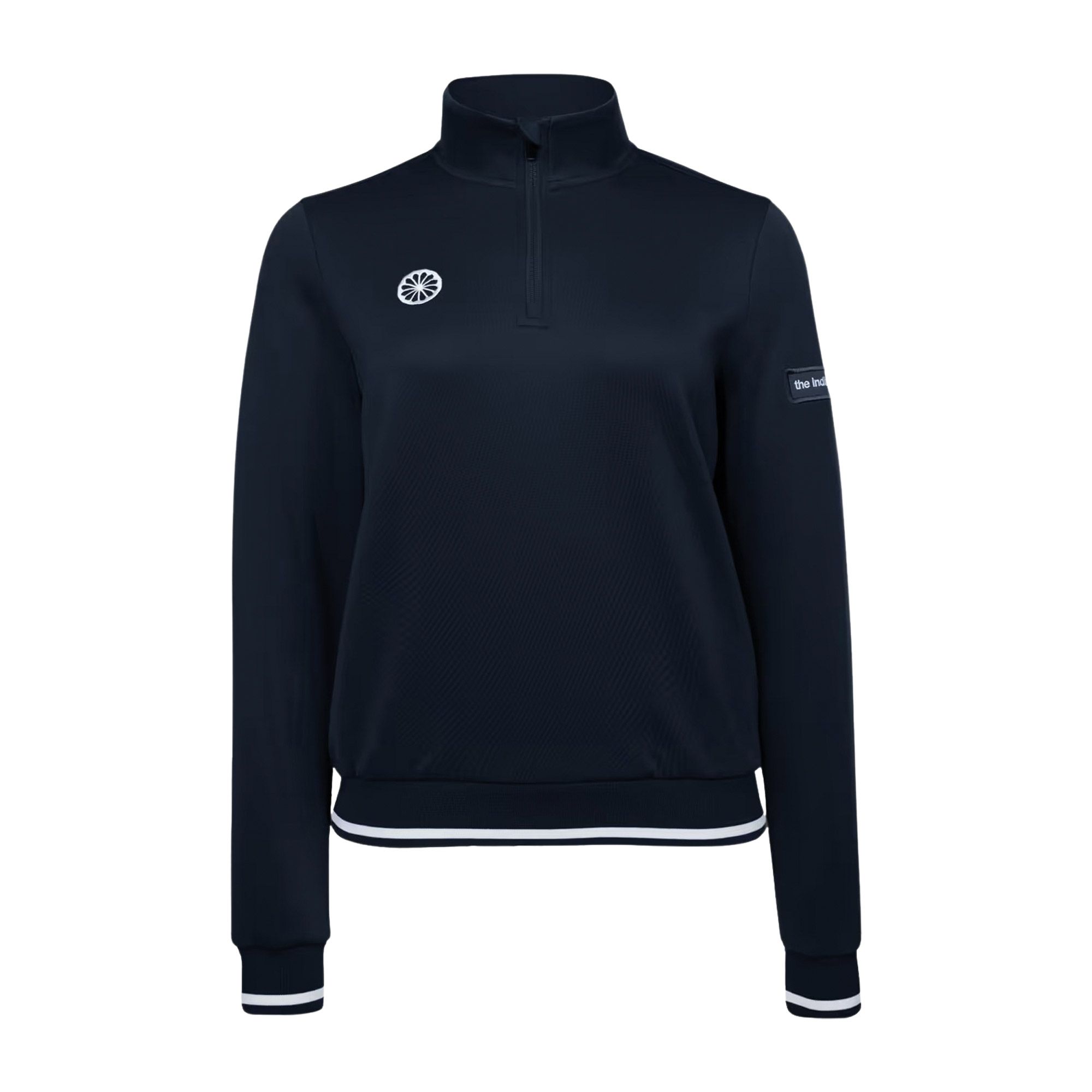 The Indian Maharadja Club Half-Zip Sweater Dames