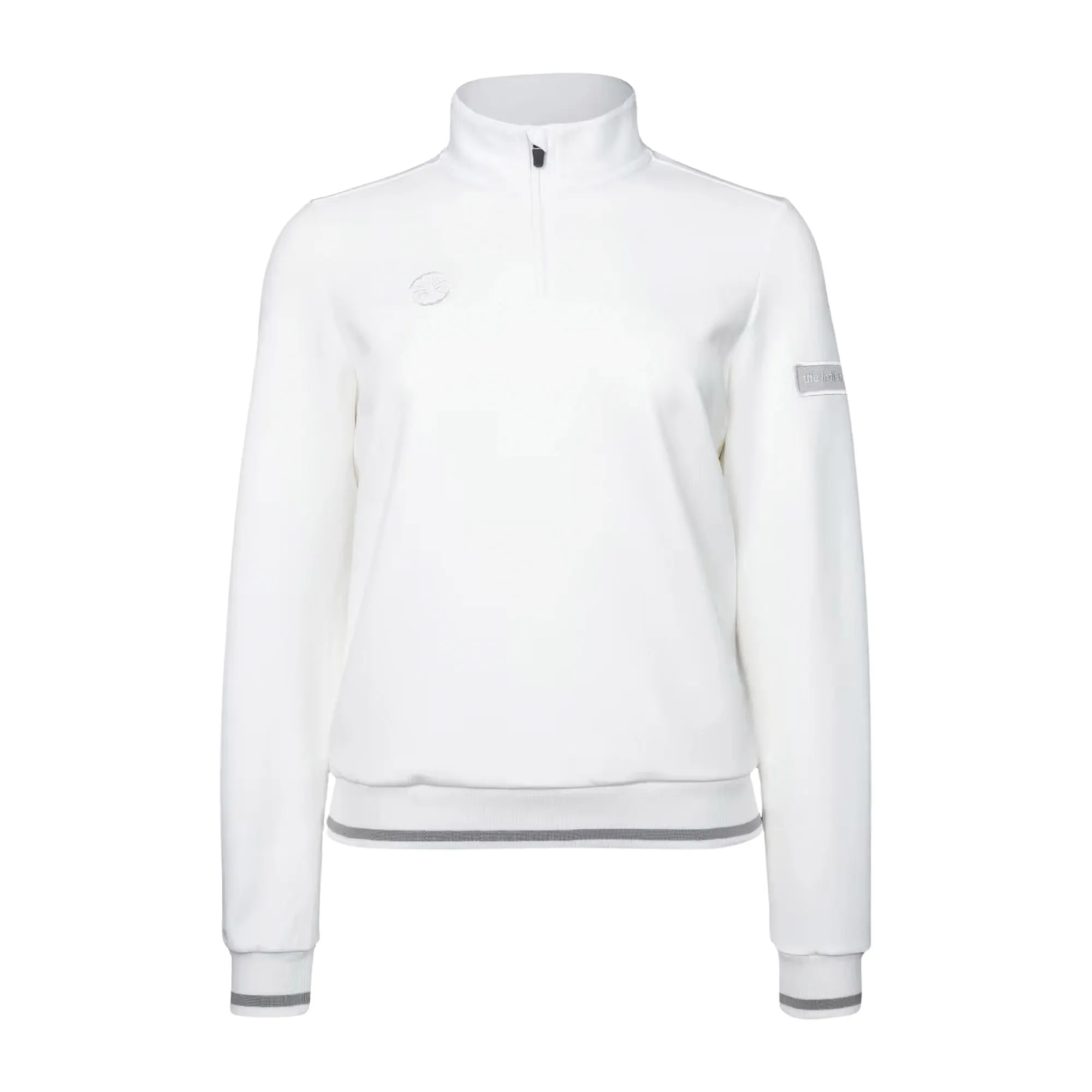 The Indian Maharadja Club Half-Zip Sweater Dames