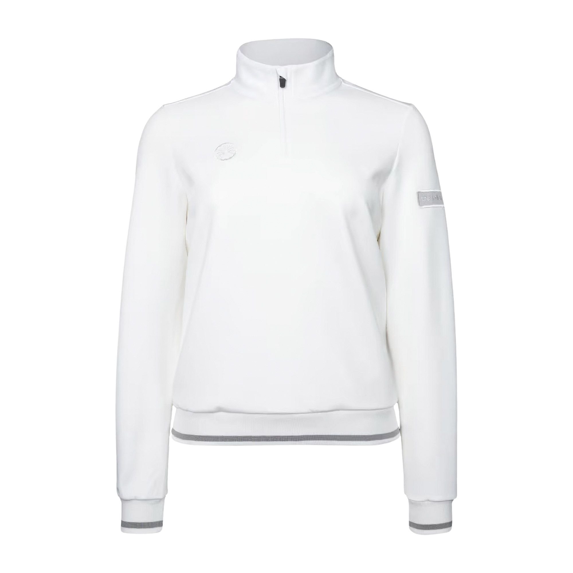 The Indian Maharadja Club Half-Zip Sweater Dames