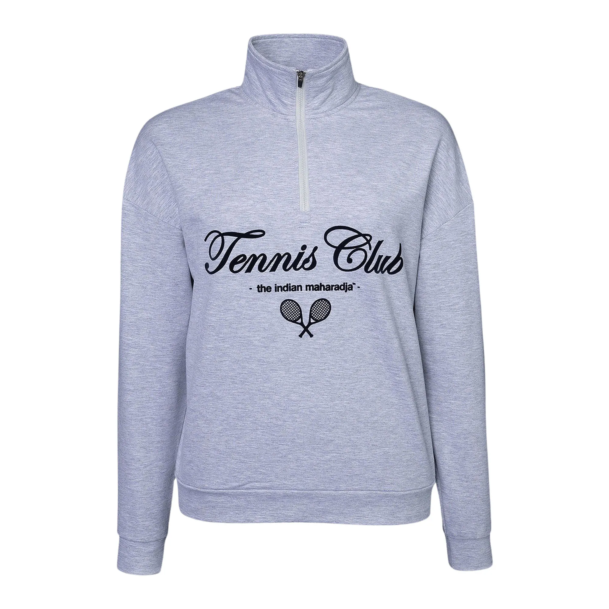 The Indian Maharadja Half Zip Trainingssweater Dames