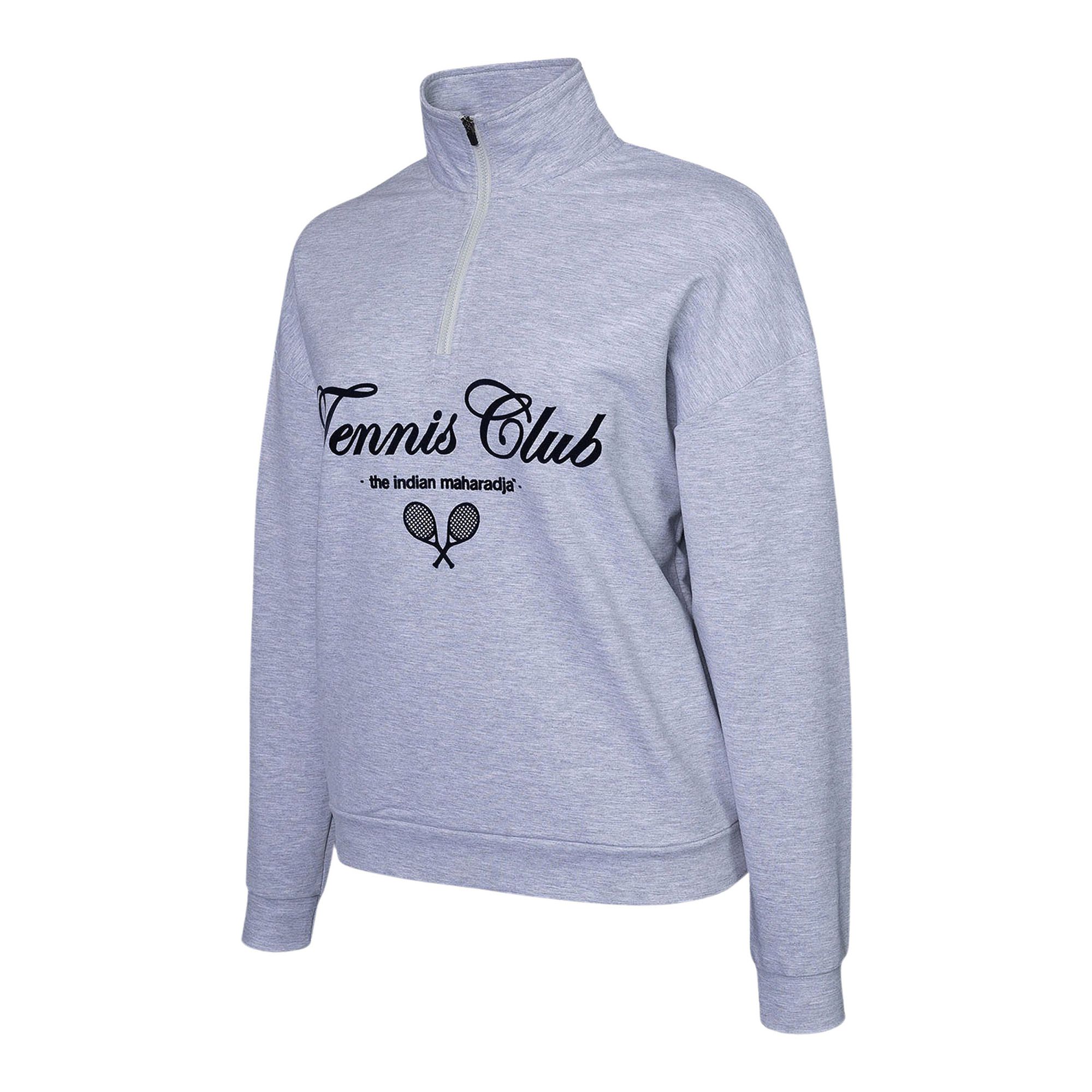 The Indian Maharadja Half Zip Trainingssweater Dames