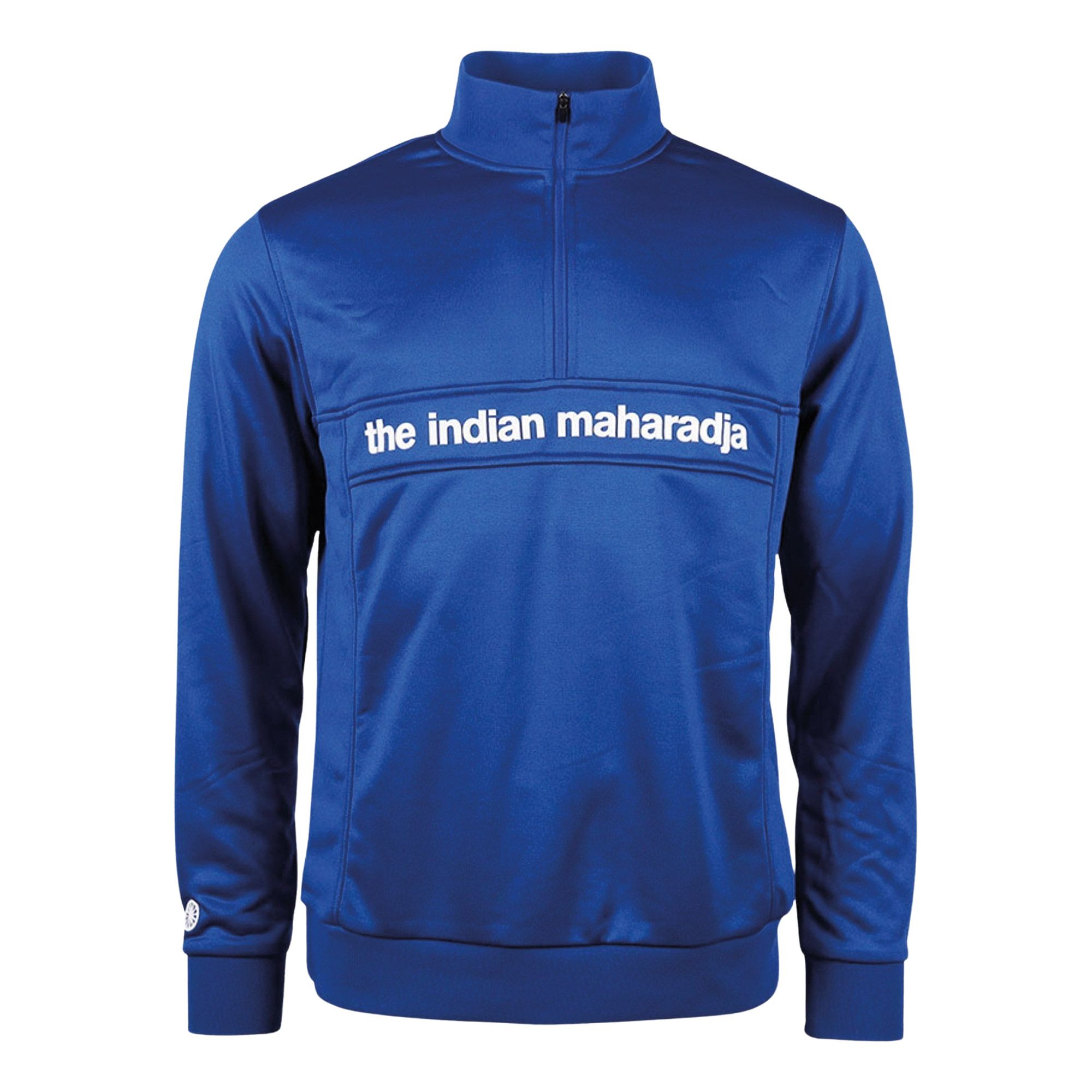 Le pull à demi-zip en tissu éponge Poly Terry de l'Indian Maharadja pour hommes