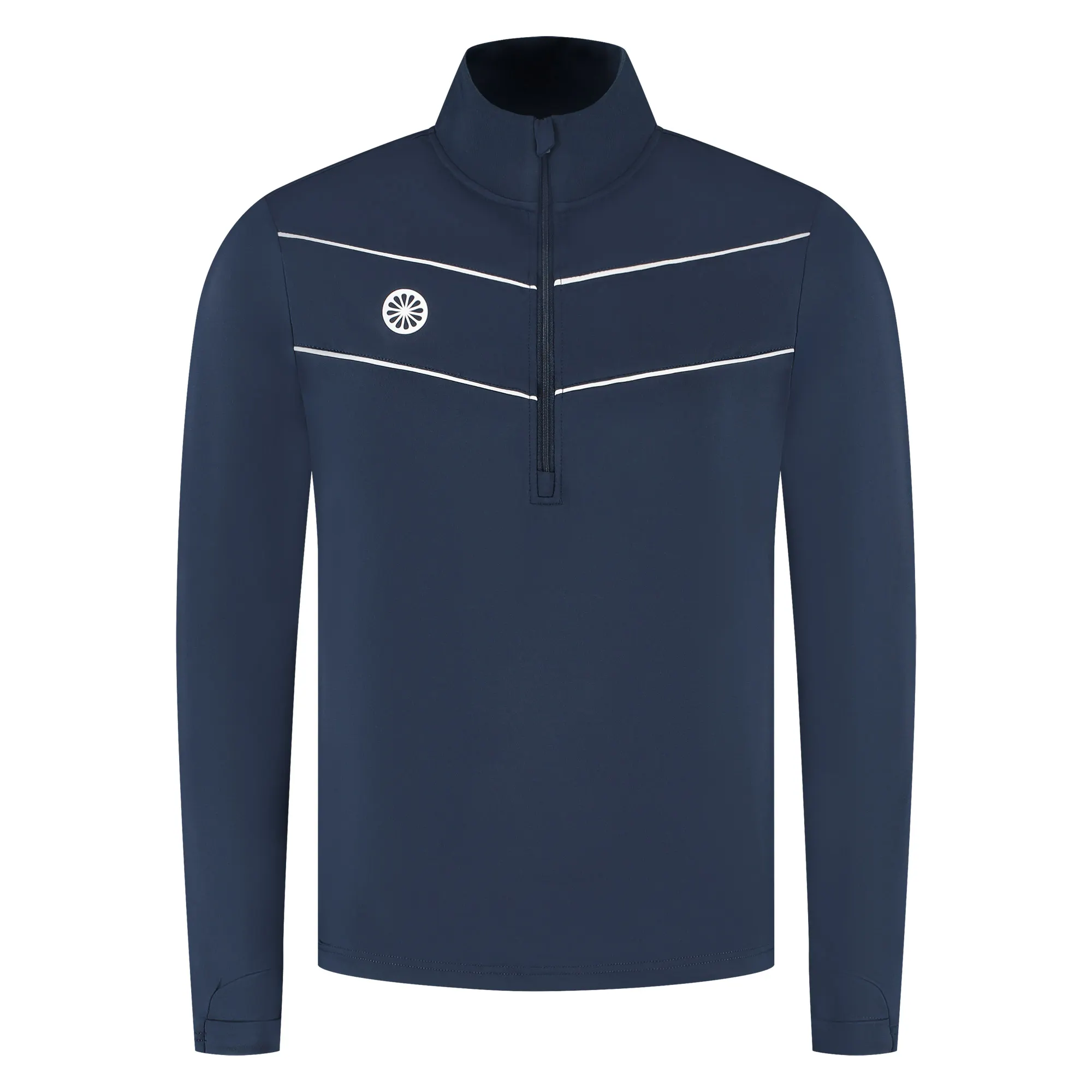 The Indian Maharadja Baroda Chevron Half Zip Sweater Junior