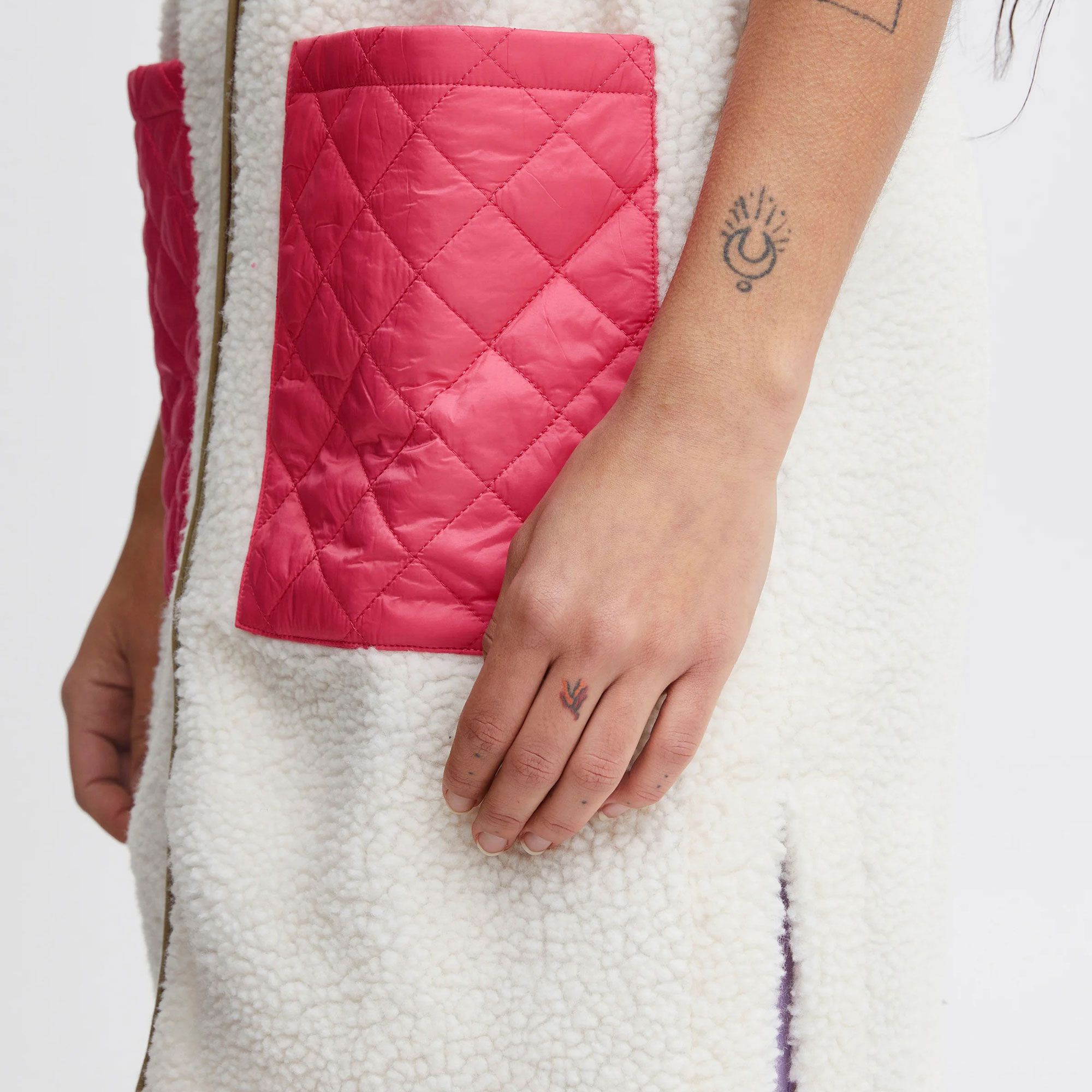 The Jogg Concept Berri Long Waistcoat Fleece Bodywarmer Dames