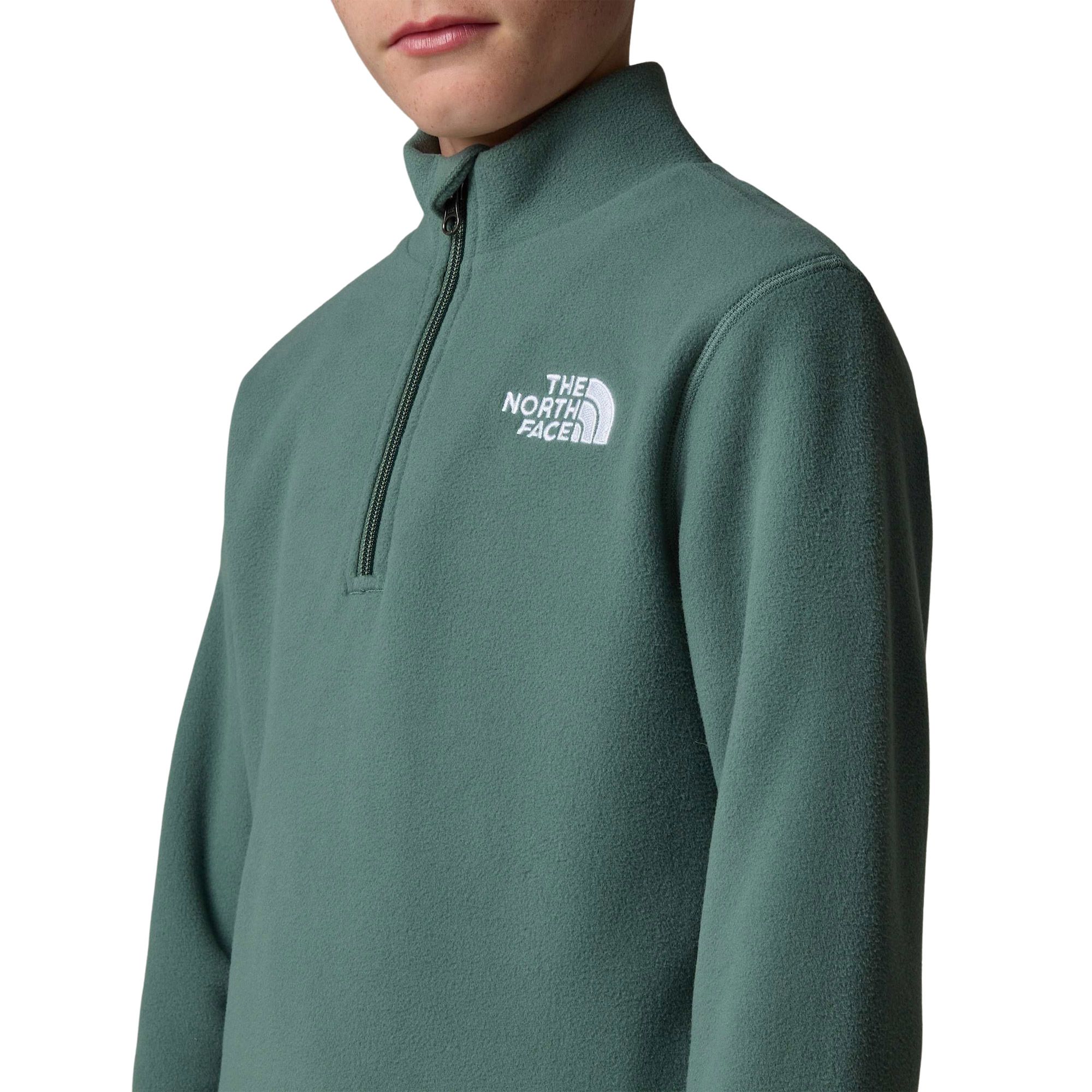 The North Face Glacier 1/4 Zip Fleece Sweater Junior
