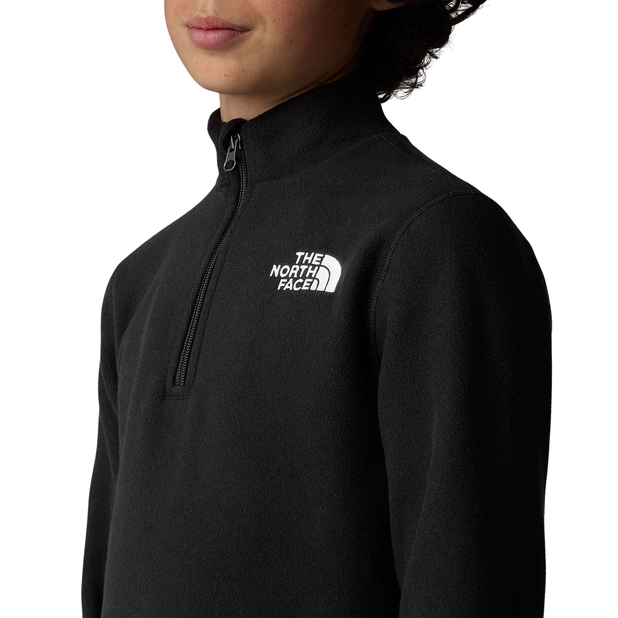 The North Face Glacier 1/4 Zip Fleece Sweater Junior