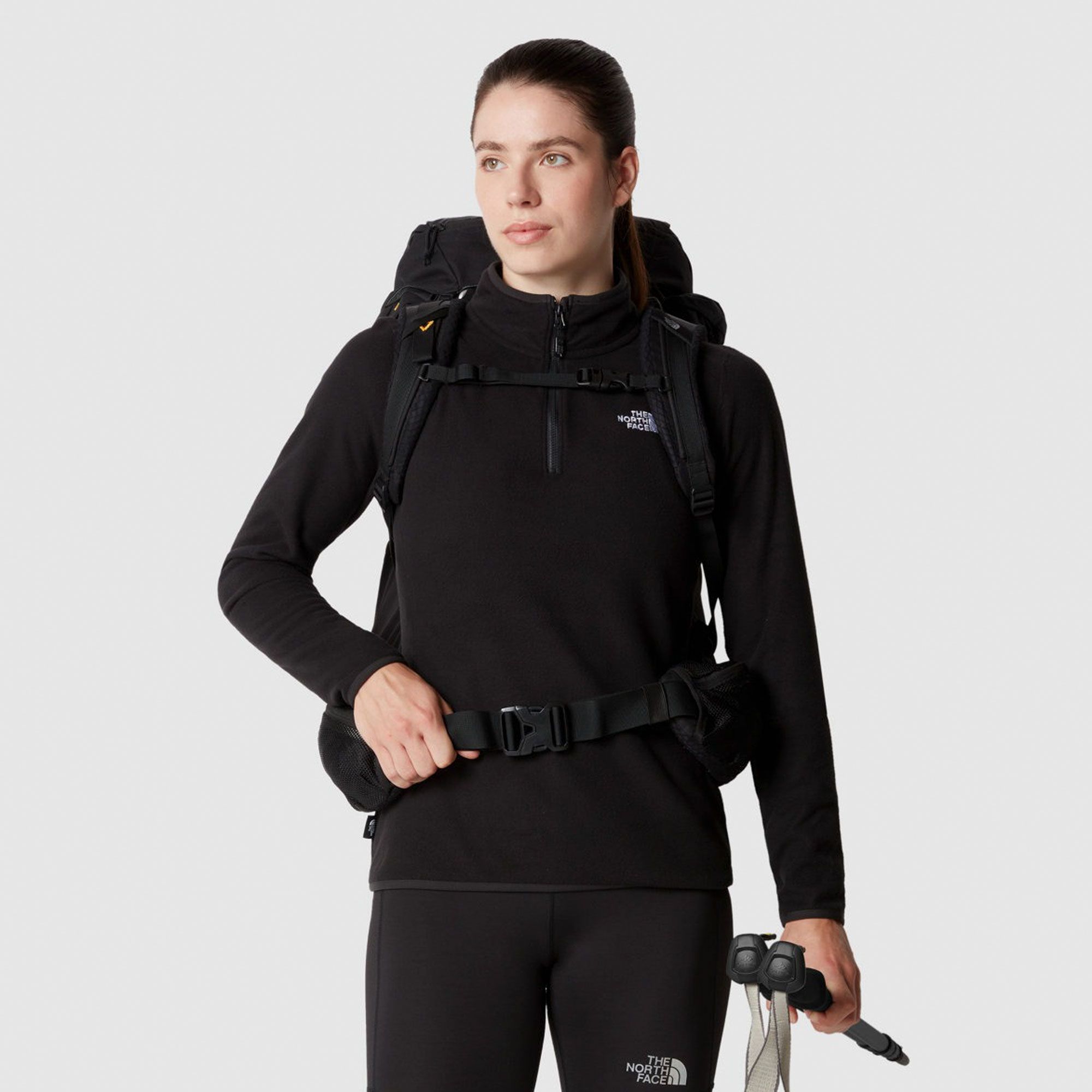 Veste polaire The North Face 100 Glacier 1/4 Zip Femme