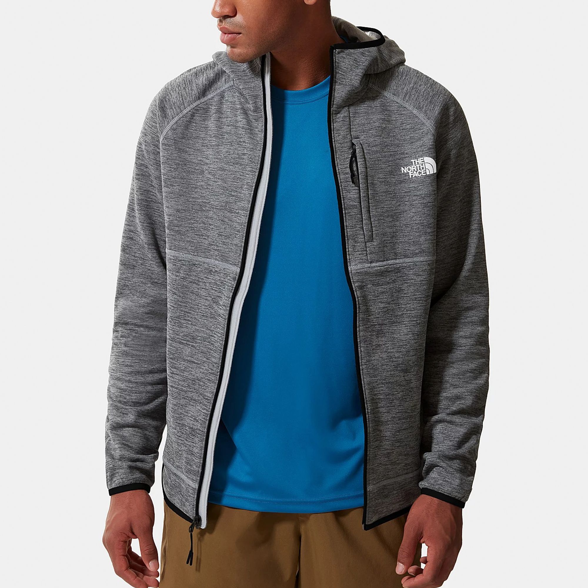 The North Face Canyonlands Hooded Fleece Jack Heren