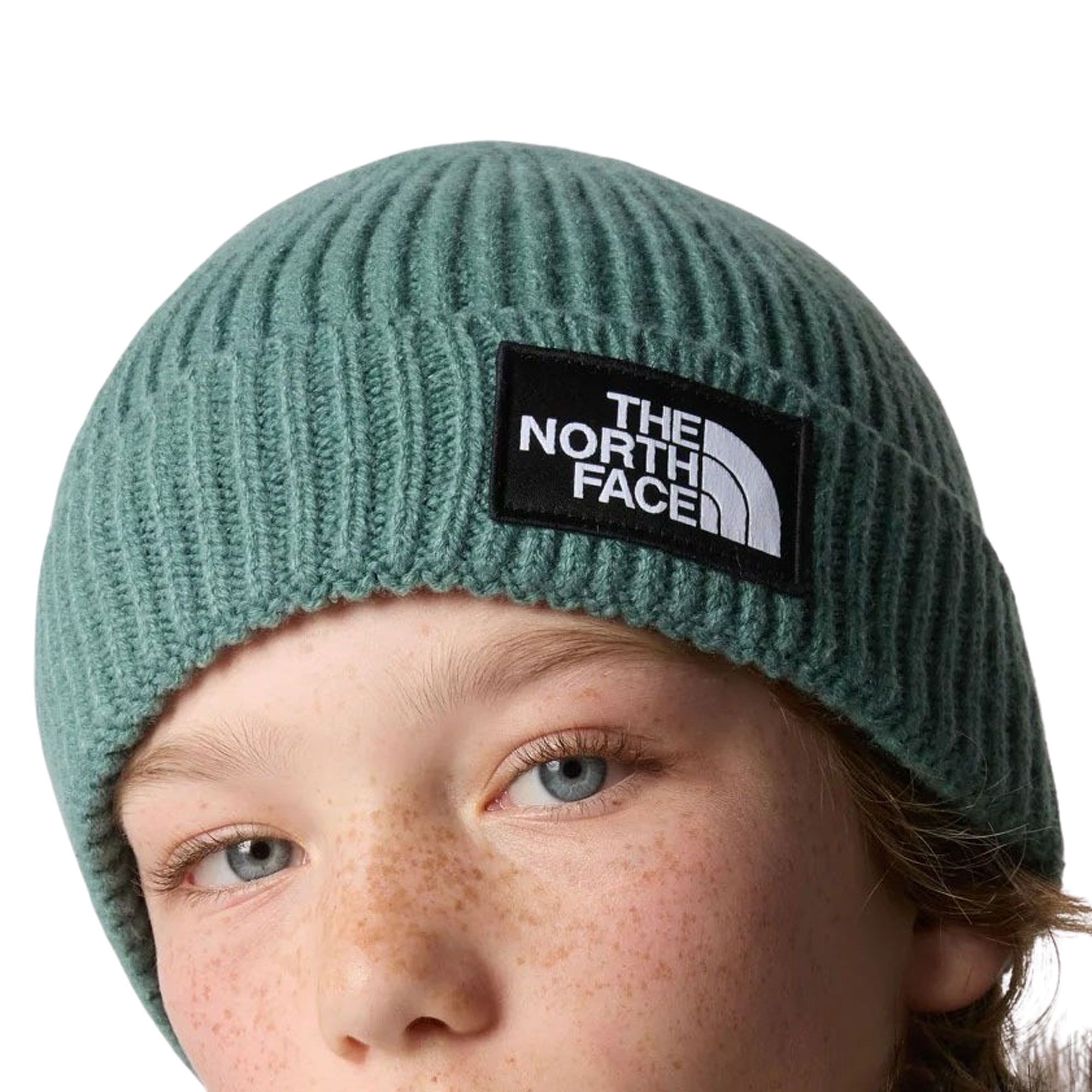 The North Face Box Logo Cuffed Beanie Junior