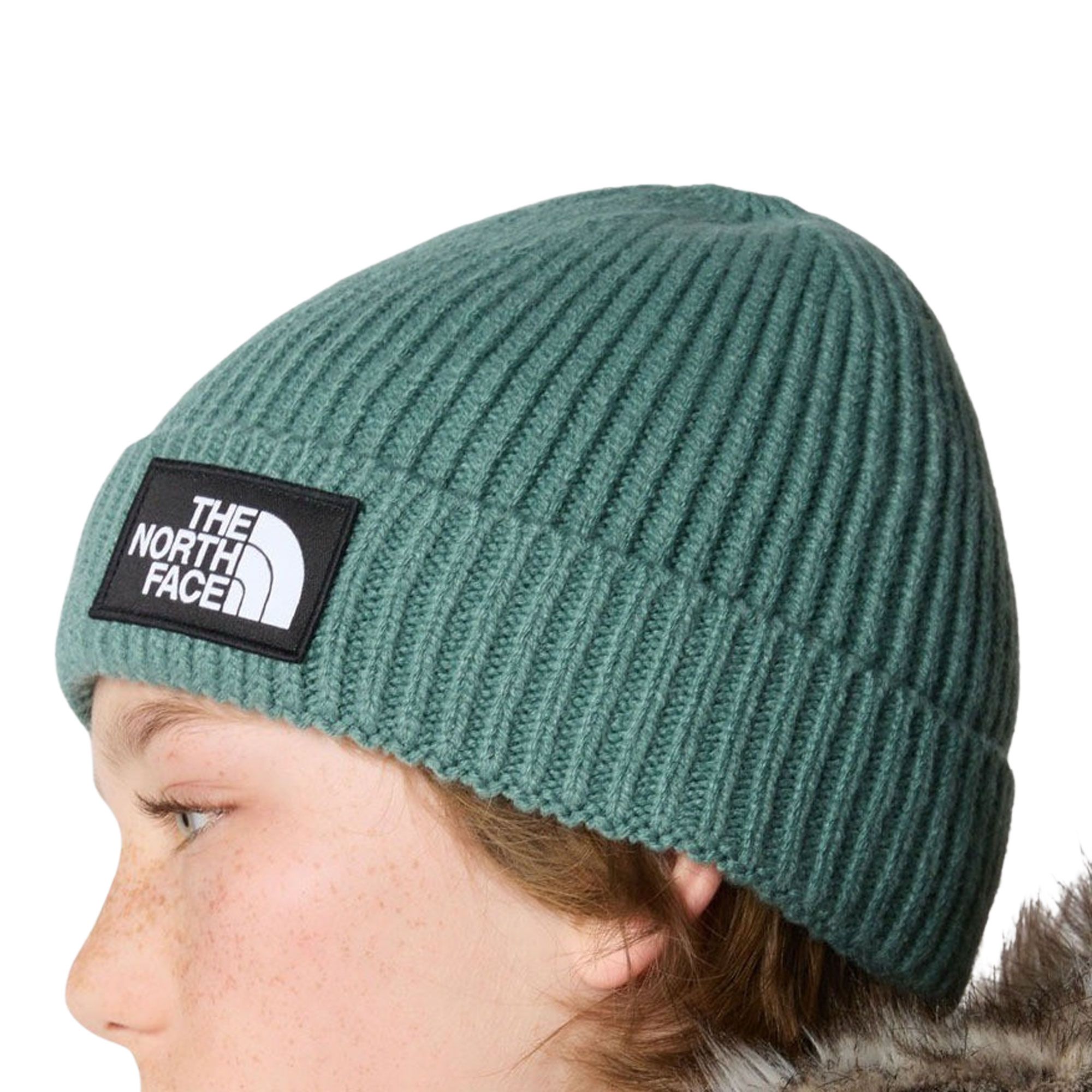 The North Face Box Logo Cuffed Beanie Junior