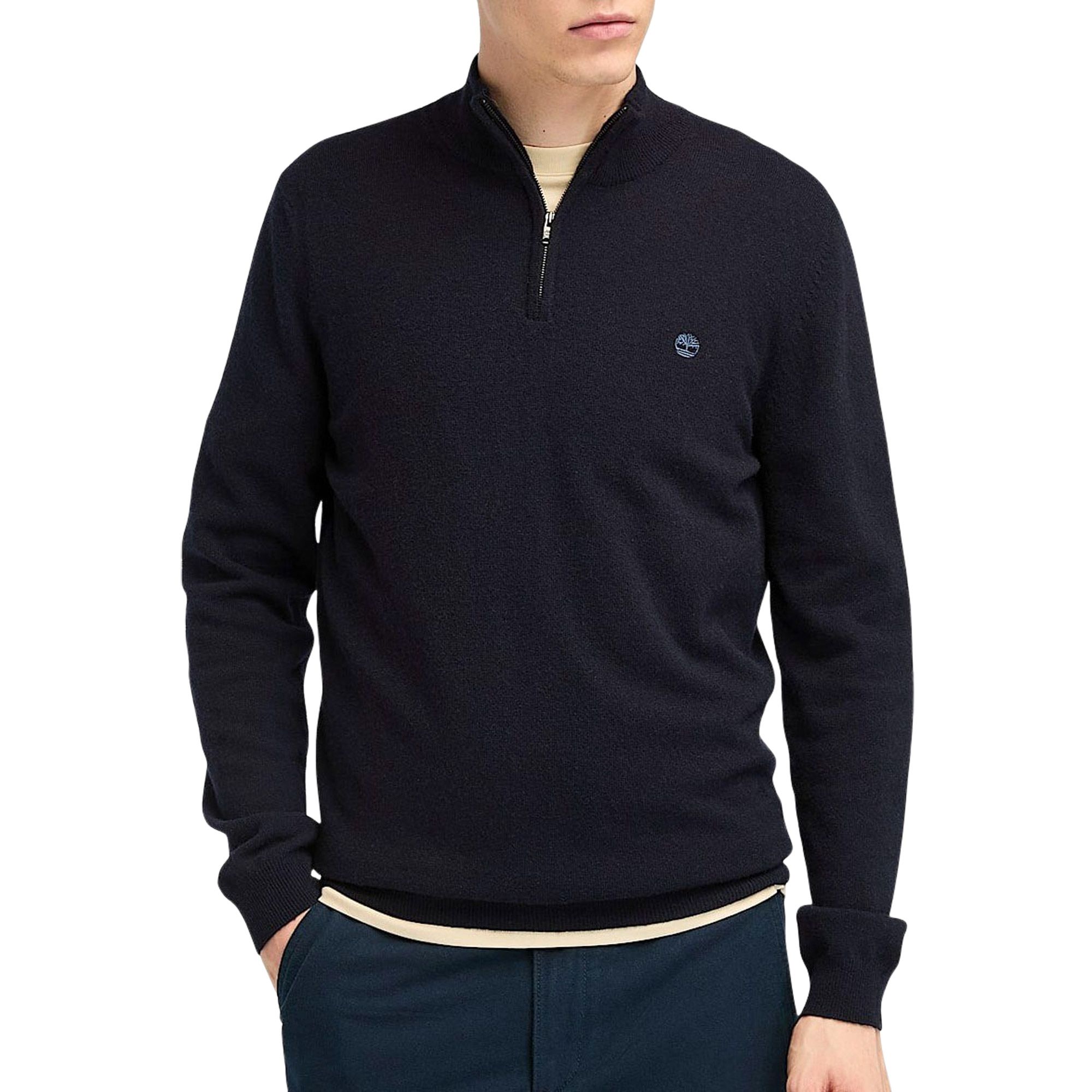 Timberland Cohas Brook Merino 1/4 Zip Sweater Men | Plutosport