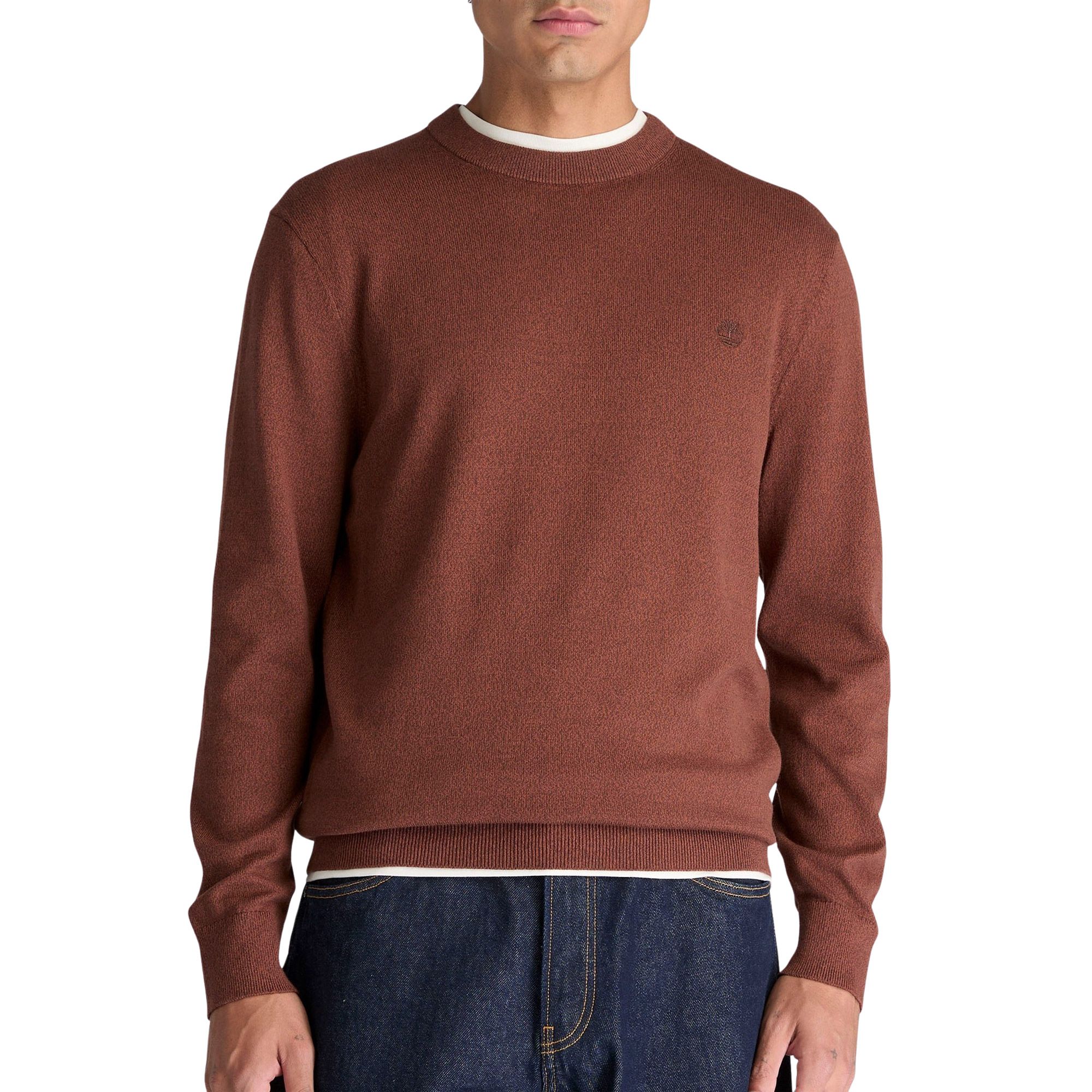 Timberland Cotton Crew Neck Sweater Heren