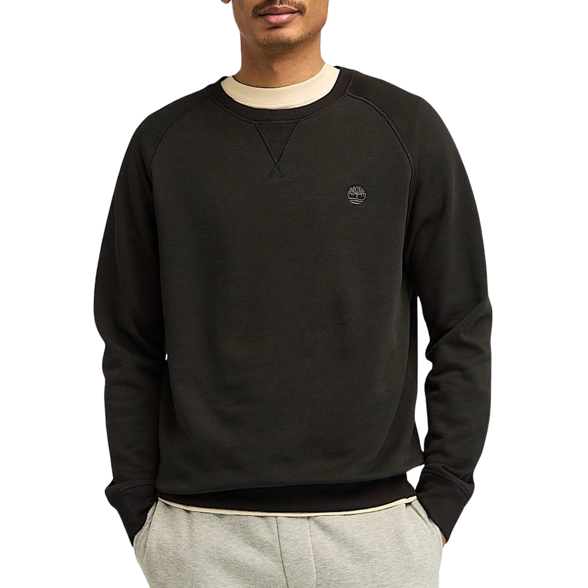 Timberland Brushed Back Crew Sweater Heren