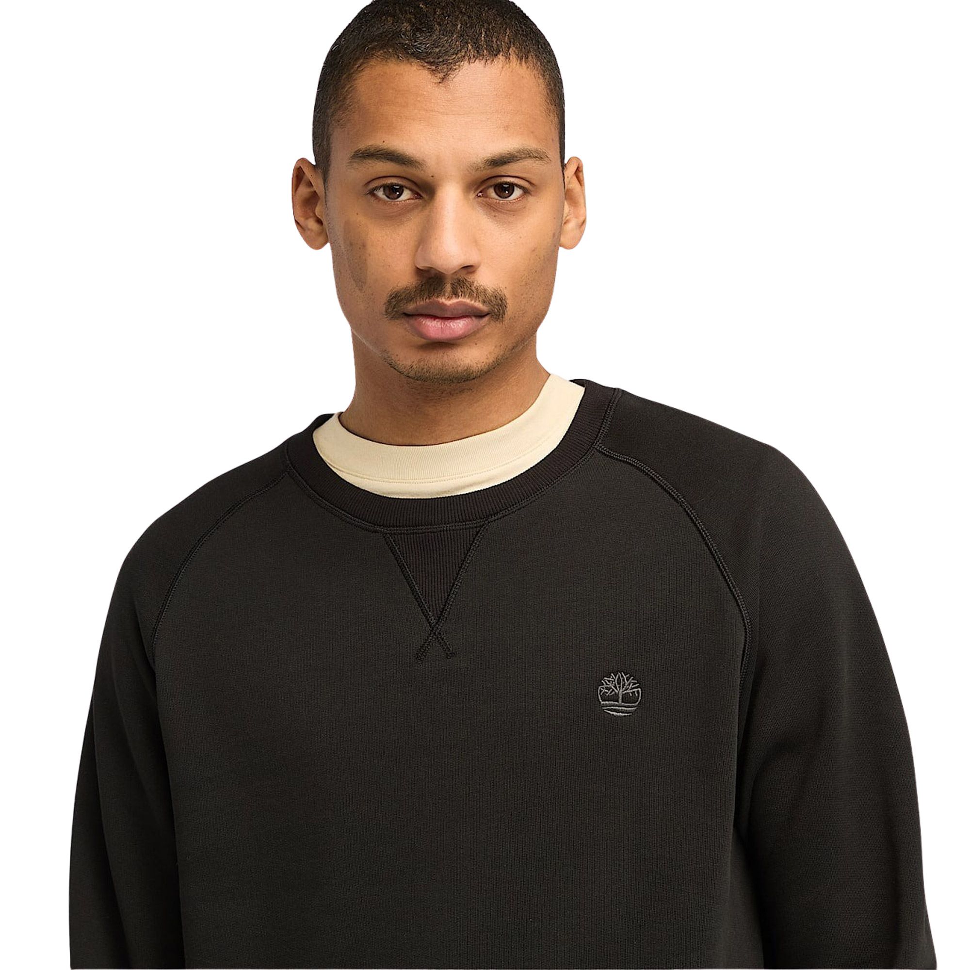 Timberland Brushed Back Crew Sweater Heren