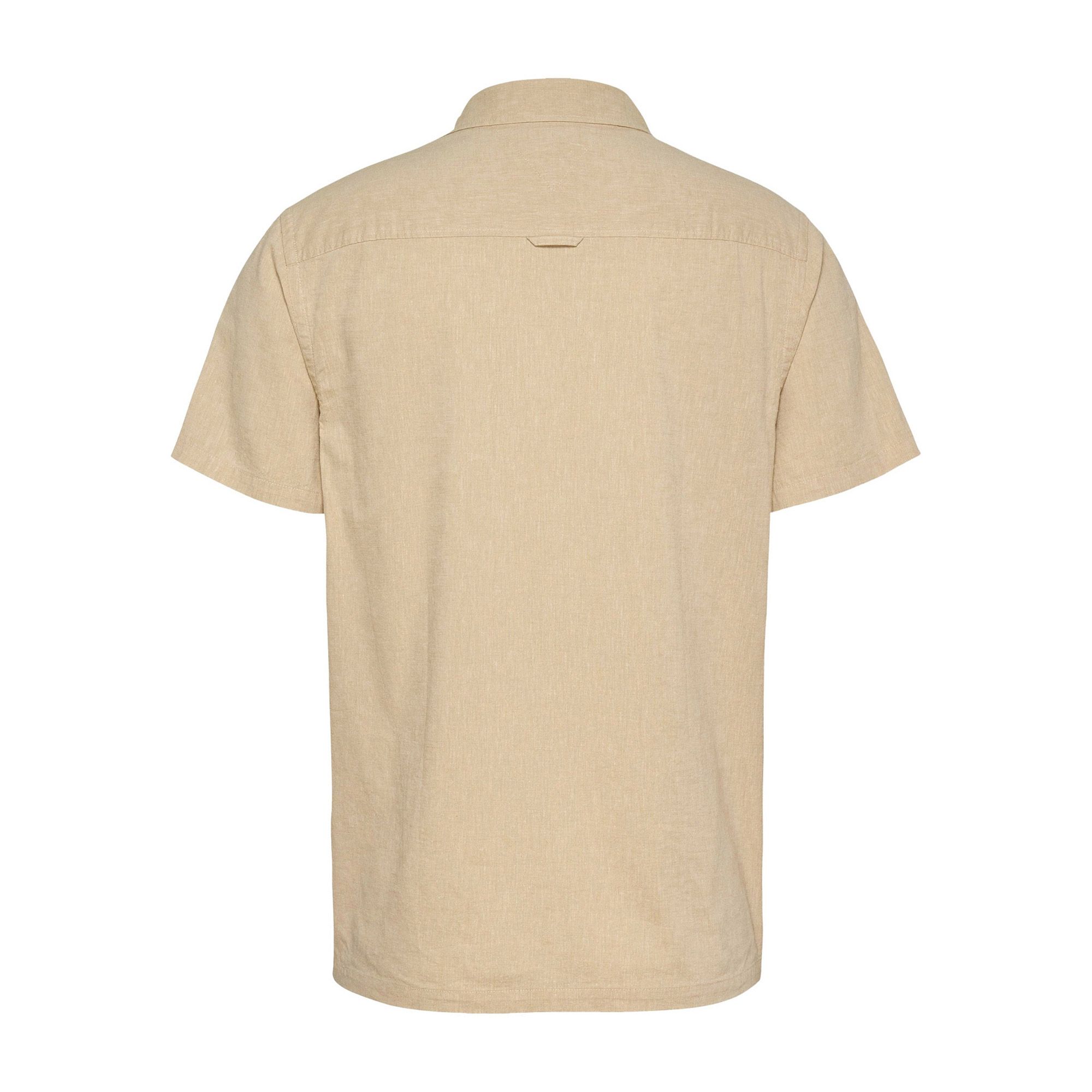 Tommy Hilfiger Regular Fit Linnen Blend SS Overhemd Heren