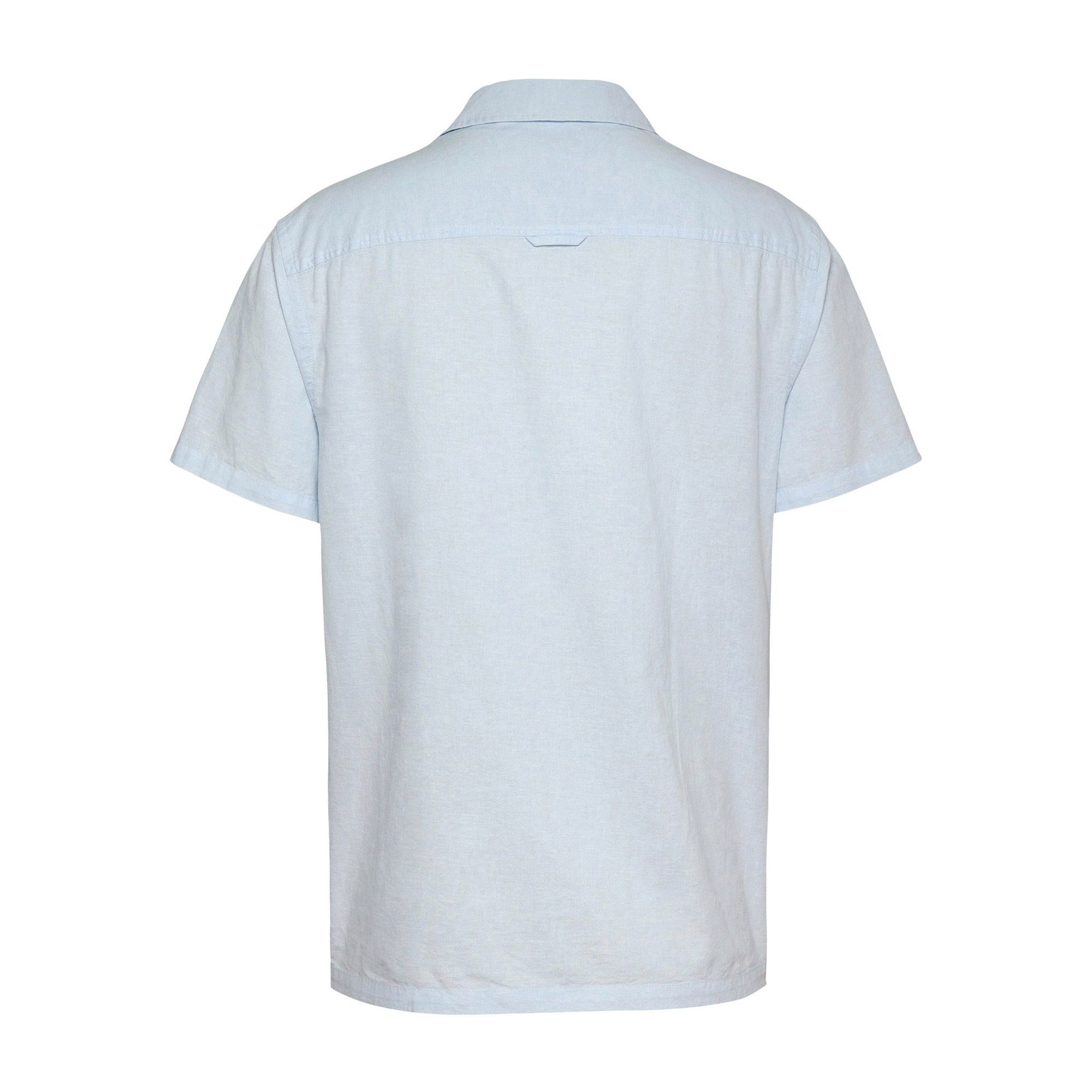 Tommy Hilfiger Regular Fit Linnen Blend SS Overhemd Heren