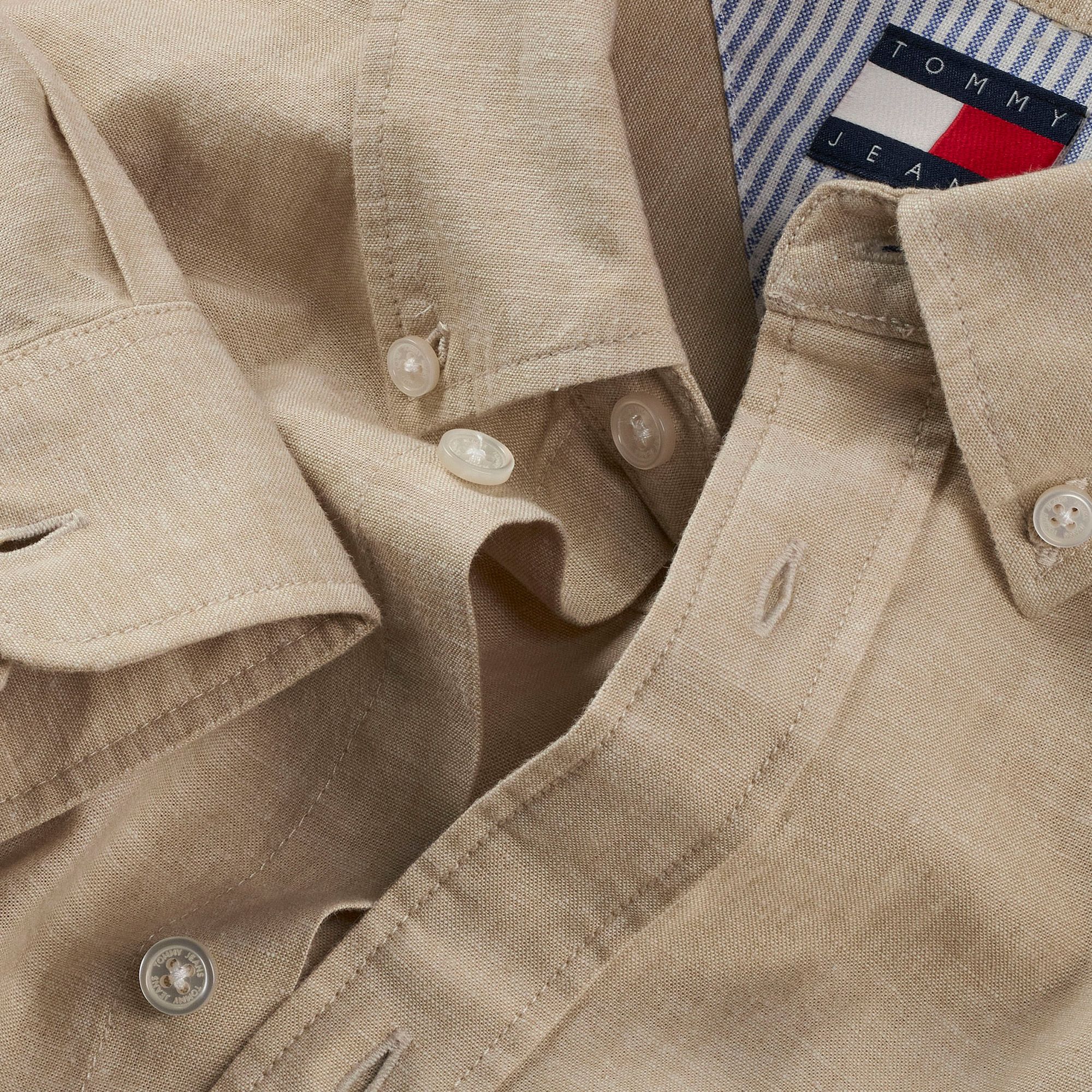 Chemise Tommy Hilfiger Regular Fit Linnen Blend Hommes