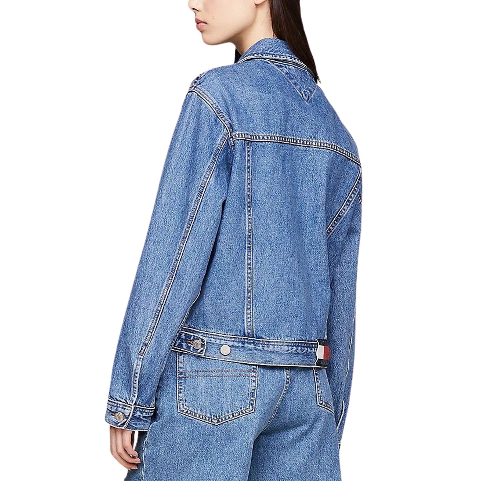 Veste en jeans Tommy Hilfiger Mom Classic Trucker Femmes