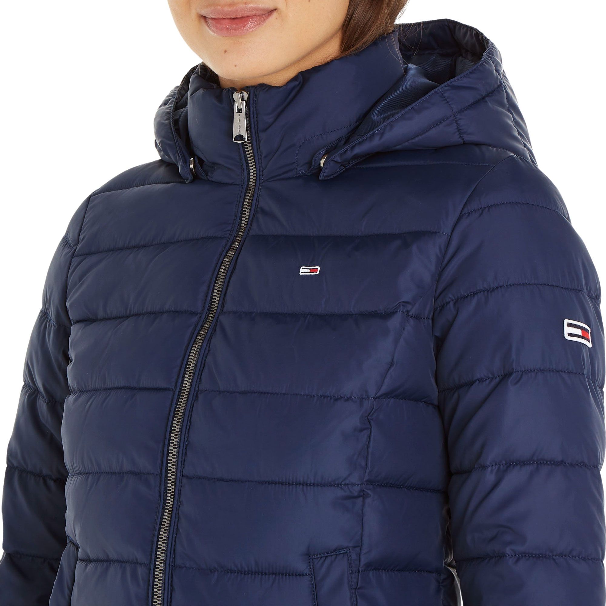 Tommy Hilfiger Basic Hooded Winterjas Dames