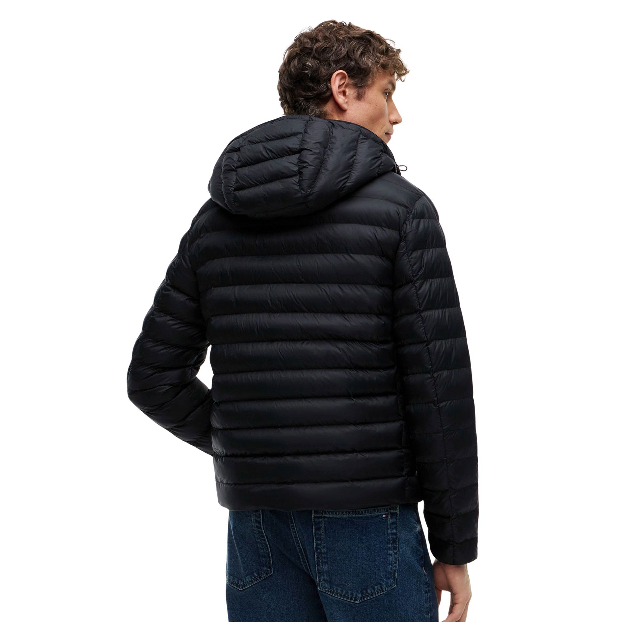 Manteau d'hiver Tommy Hilfiger Packable Recycled Hooded Hommes