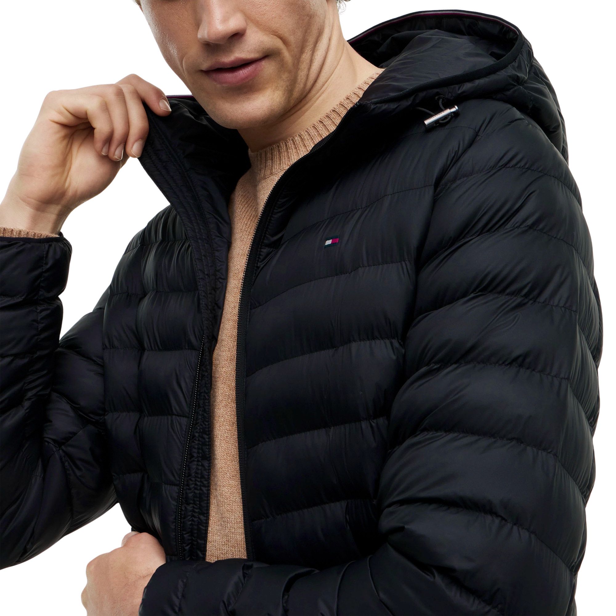 Manteau d'hiver Tommy Hilfiger Packable Recycled Hooded Hommes
