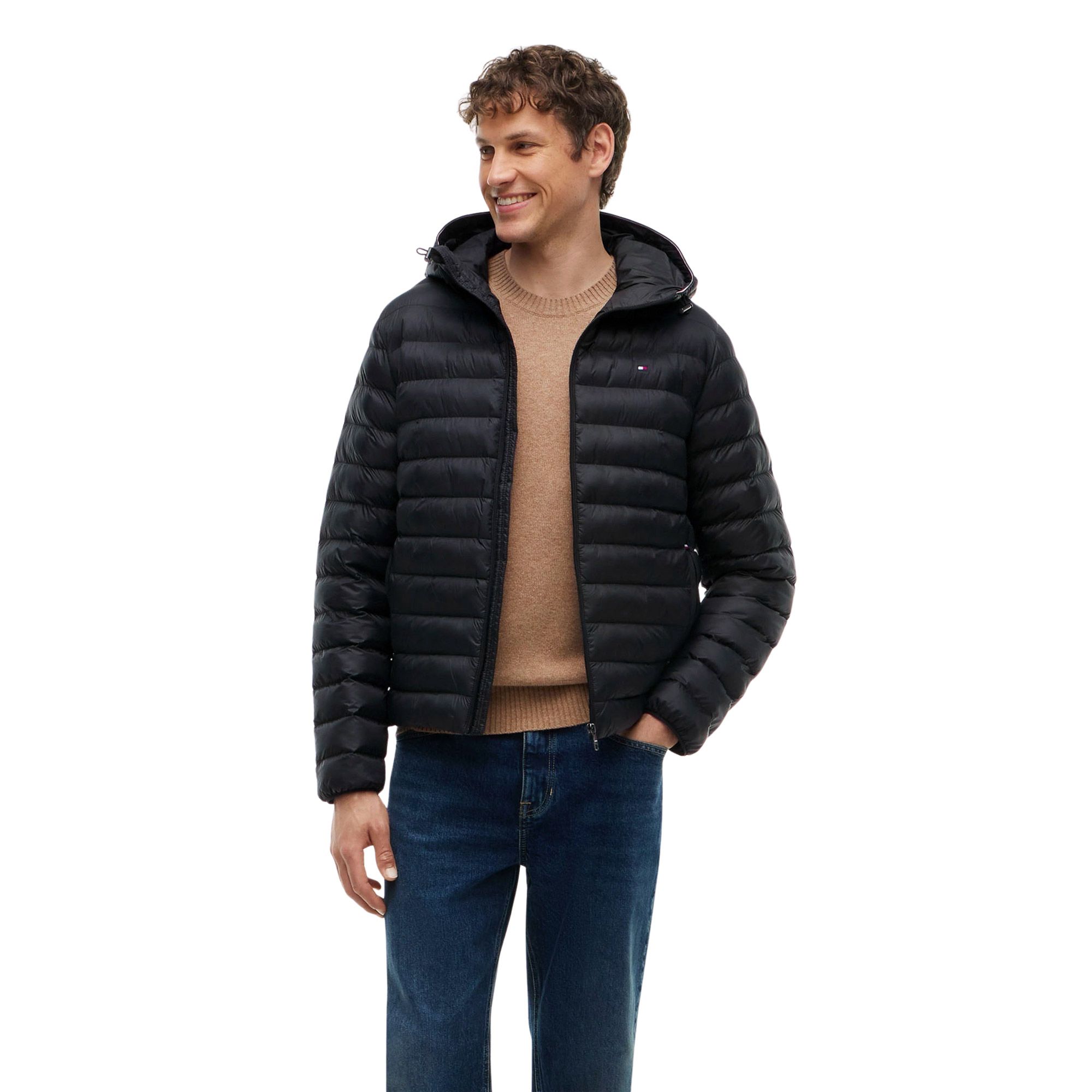 Manteau d'hiver Tommy Hilfiger Packable Recycled Hooded Hommes