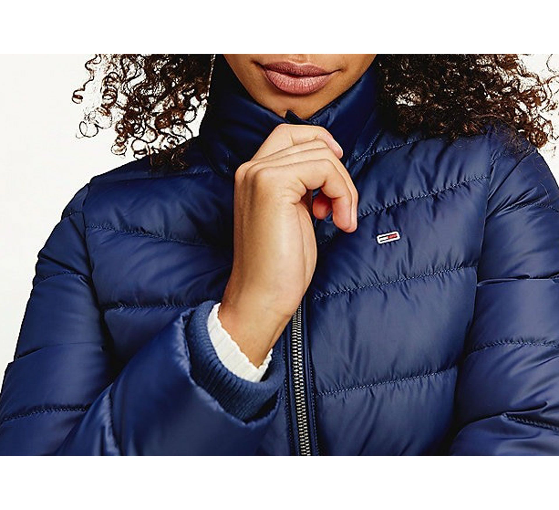 Tommy Hilfiger Basic Hooded Winterjas Dames