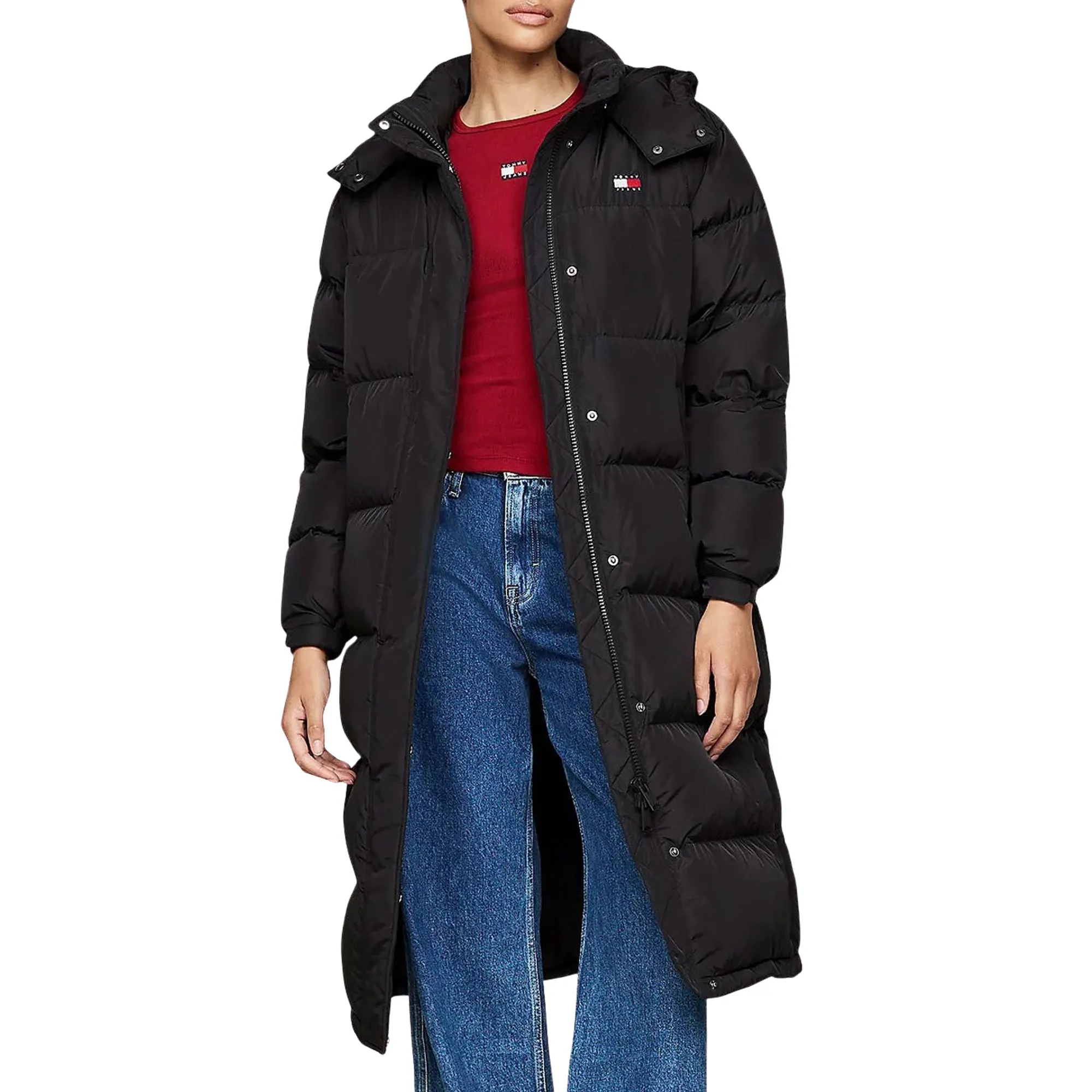 Tommy Hilfiger Alaska Long Puffer Winterjas Dames