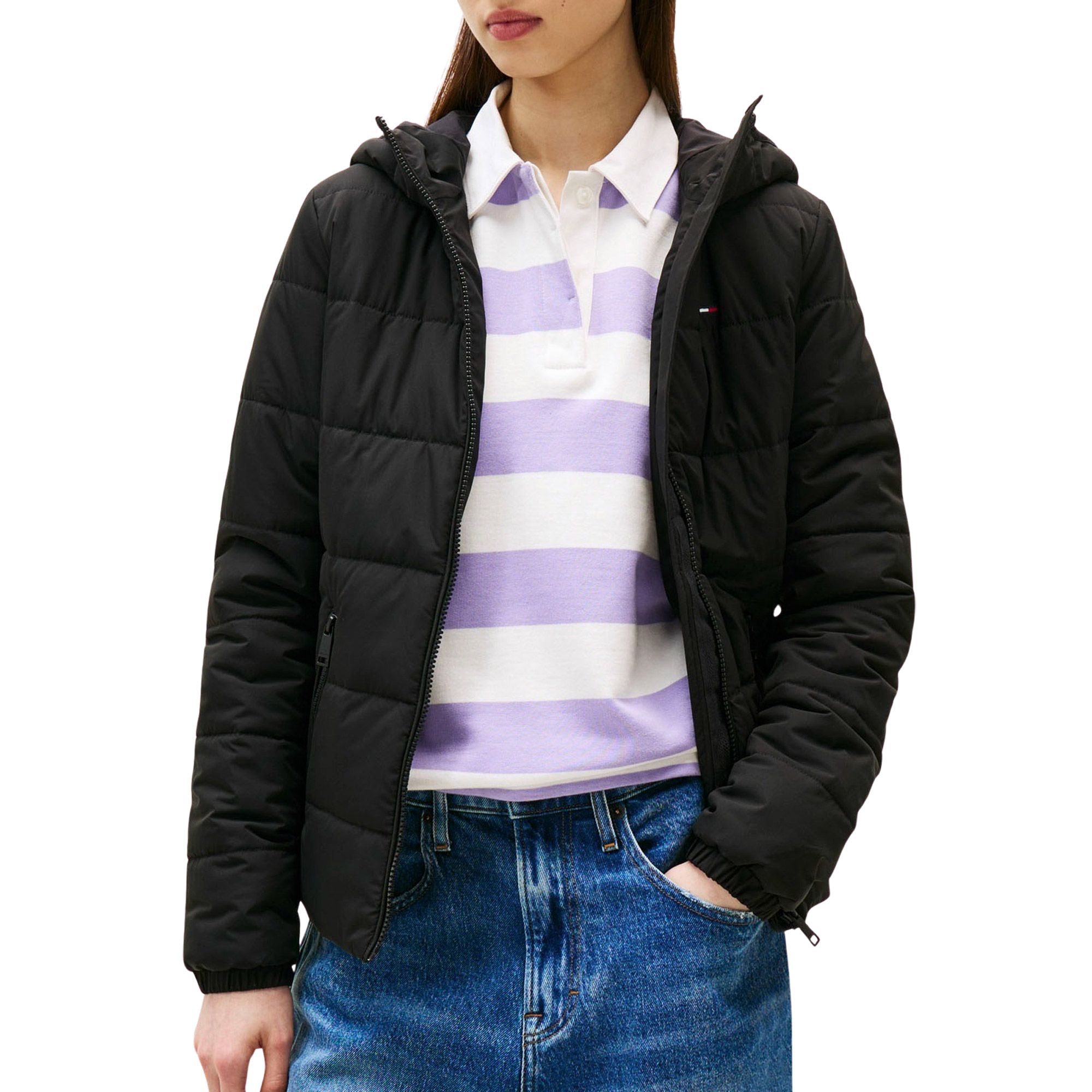 Tommy Hilfiger Slim Hooded WInterjas Dames