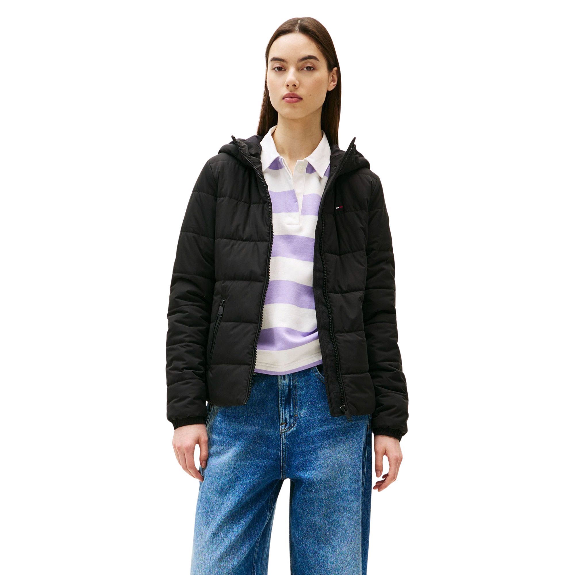 Tommy Hilfiger Slim Hooded WInterjas Dames