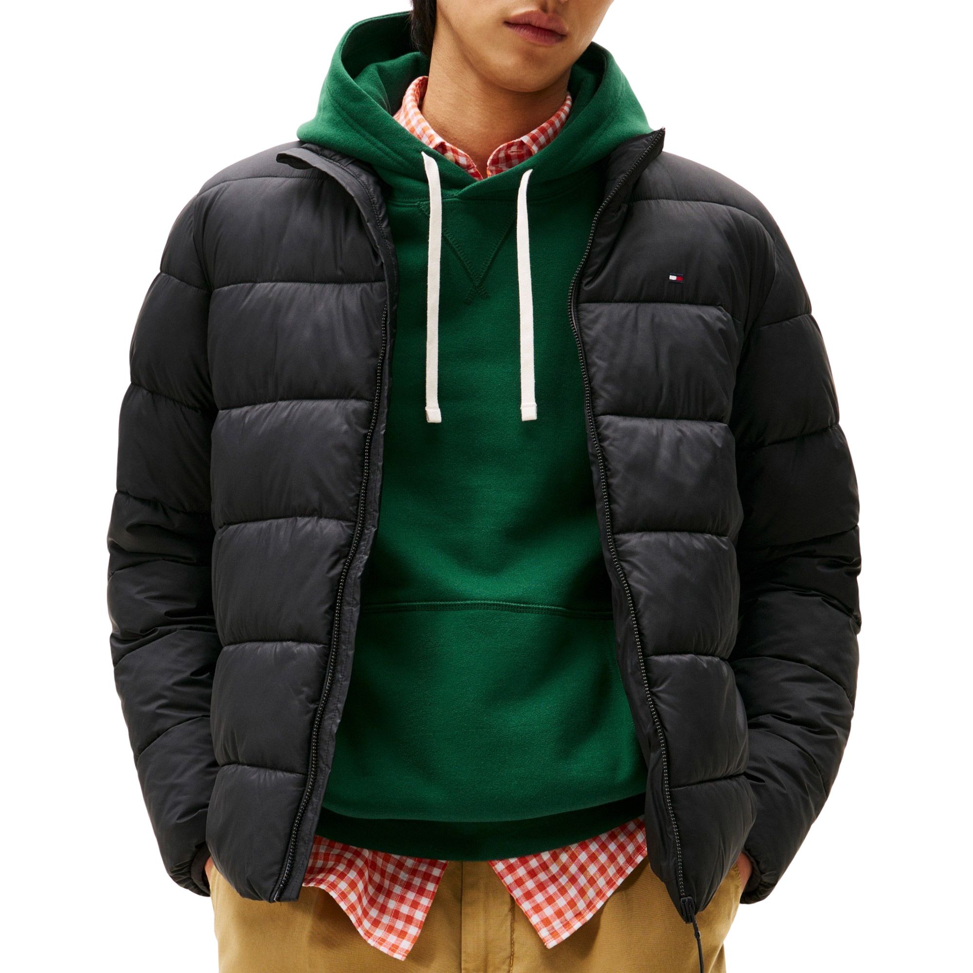 Tommy Hilfiger Mid Weight Stand Jas Heren