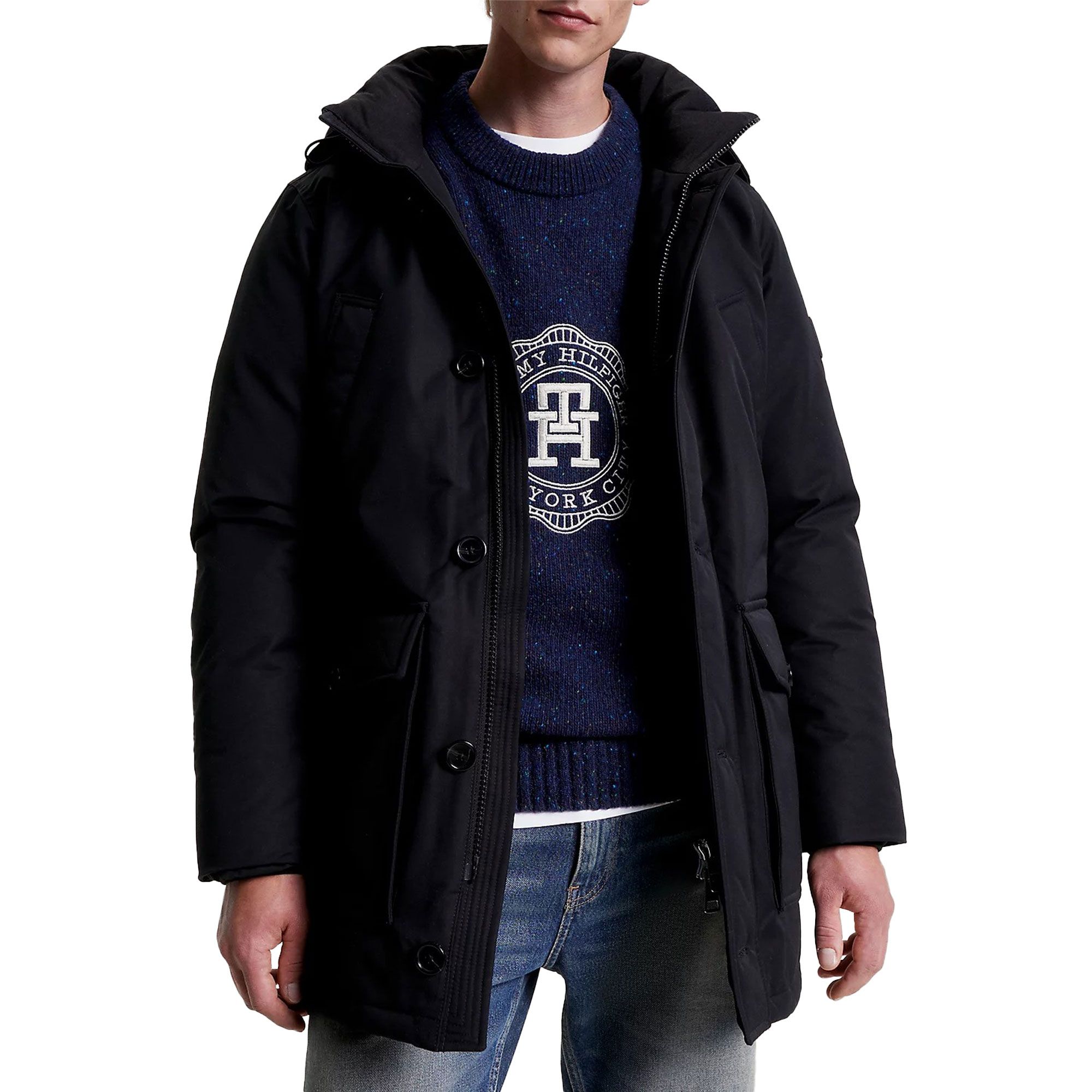 Tommy Hilfiger Rocky Padded Down Parka Winterjas Heren