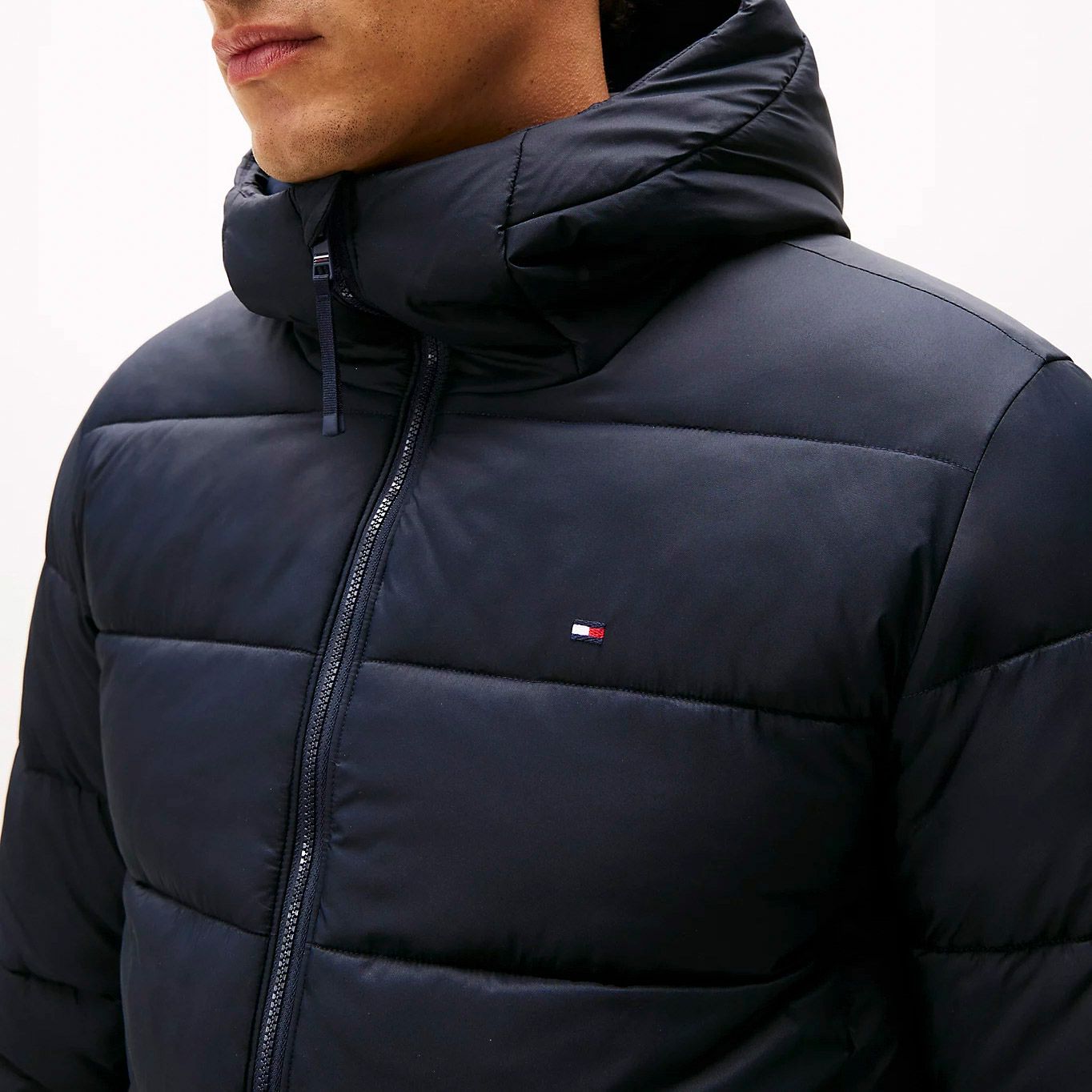 Tommy Hilfiger Hooded Puffer Winterjas Heren