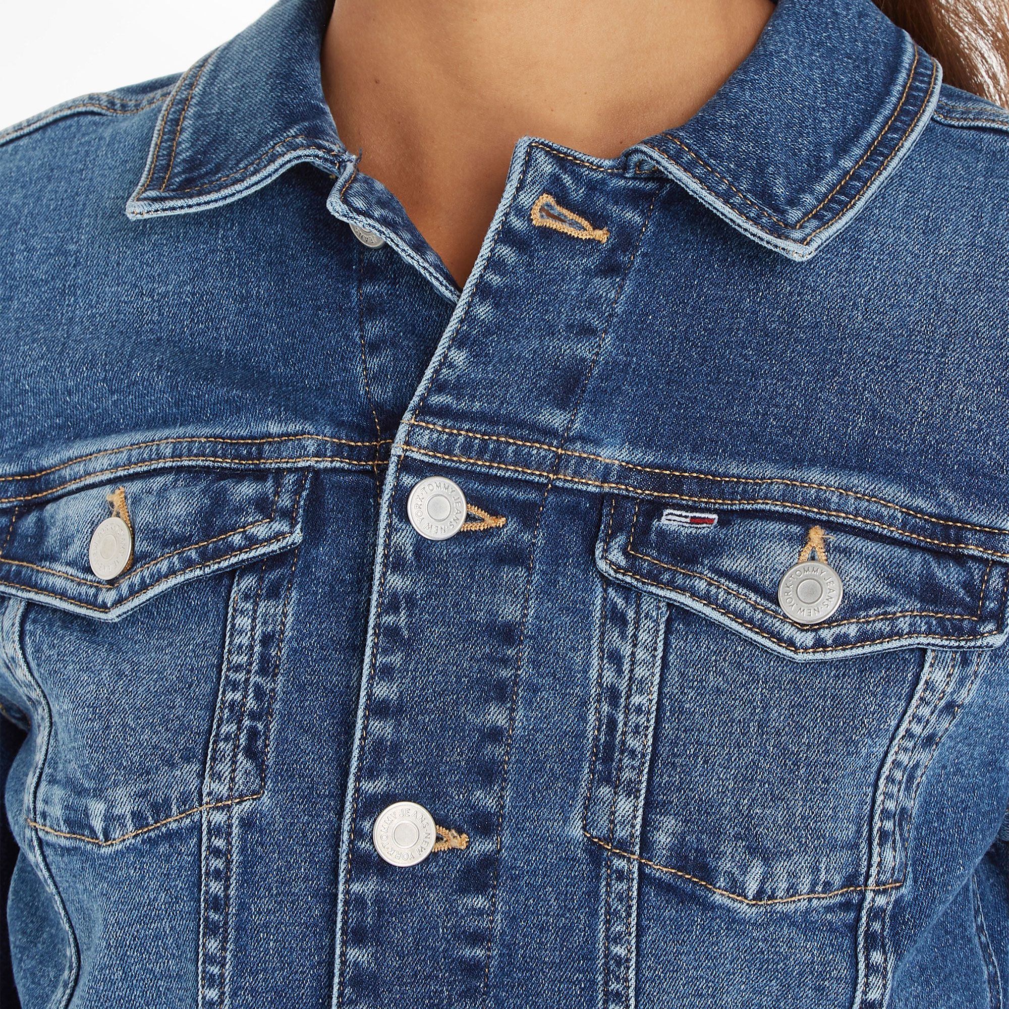 Tommy Hilfiger Vivianne Slim Denim Jas Dames
