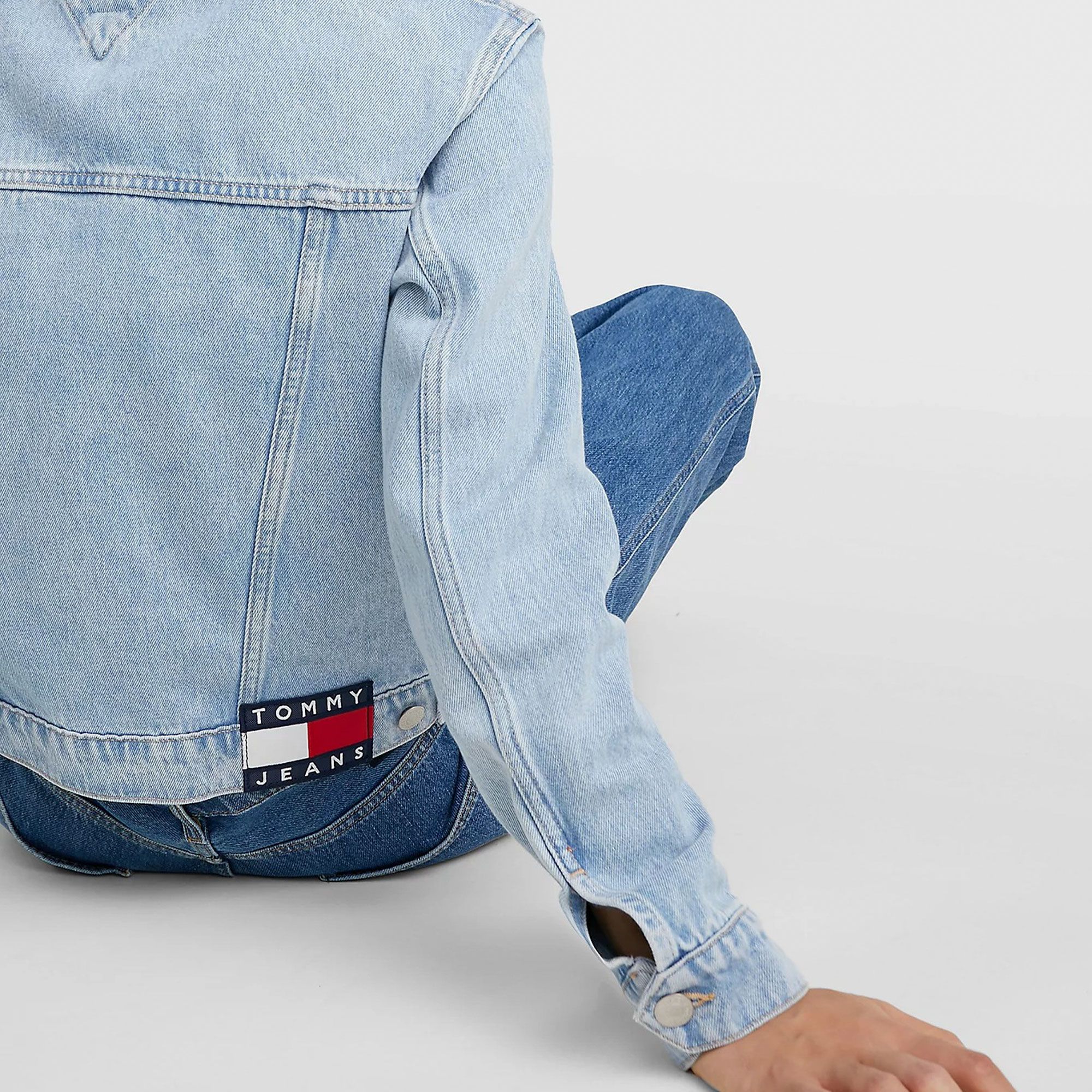 Tommy Hilfiger Izzie Slim Denim Jas Dames
