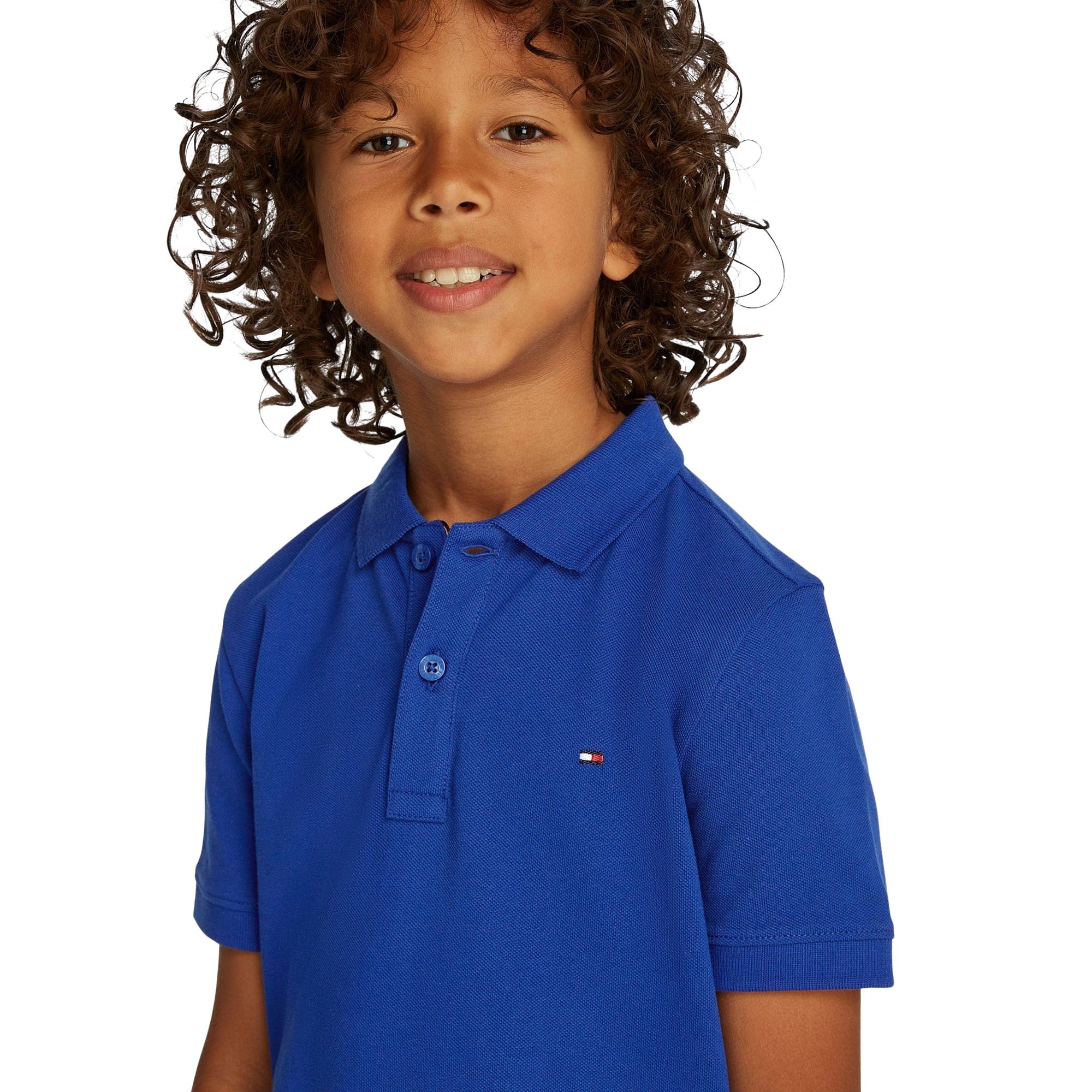 Tommy Hilfiger Contrast Flag Polo Junior